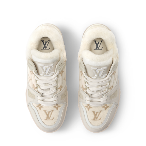 Sneaker LV Trainer interior view