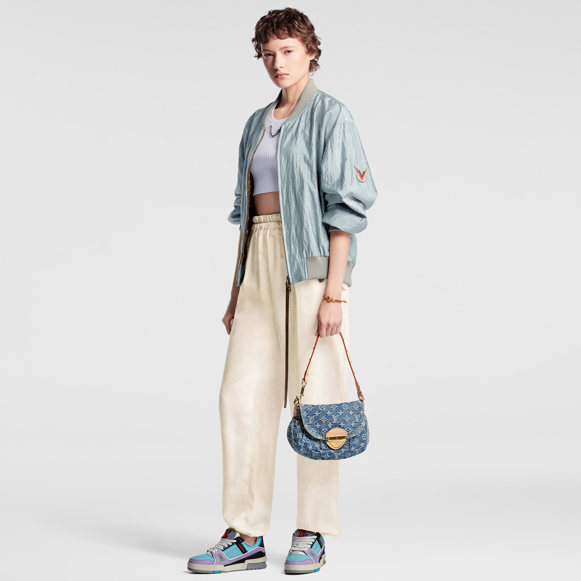 Sneaker LV Trainer  Donna Calzature Sneakers | LOUIS VUITTON (Zoom prodotto)