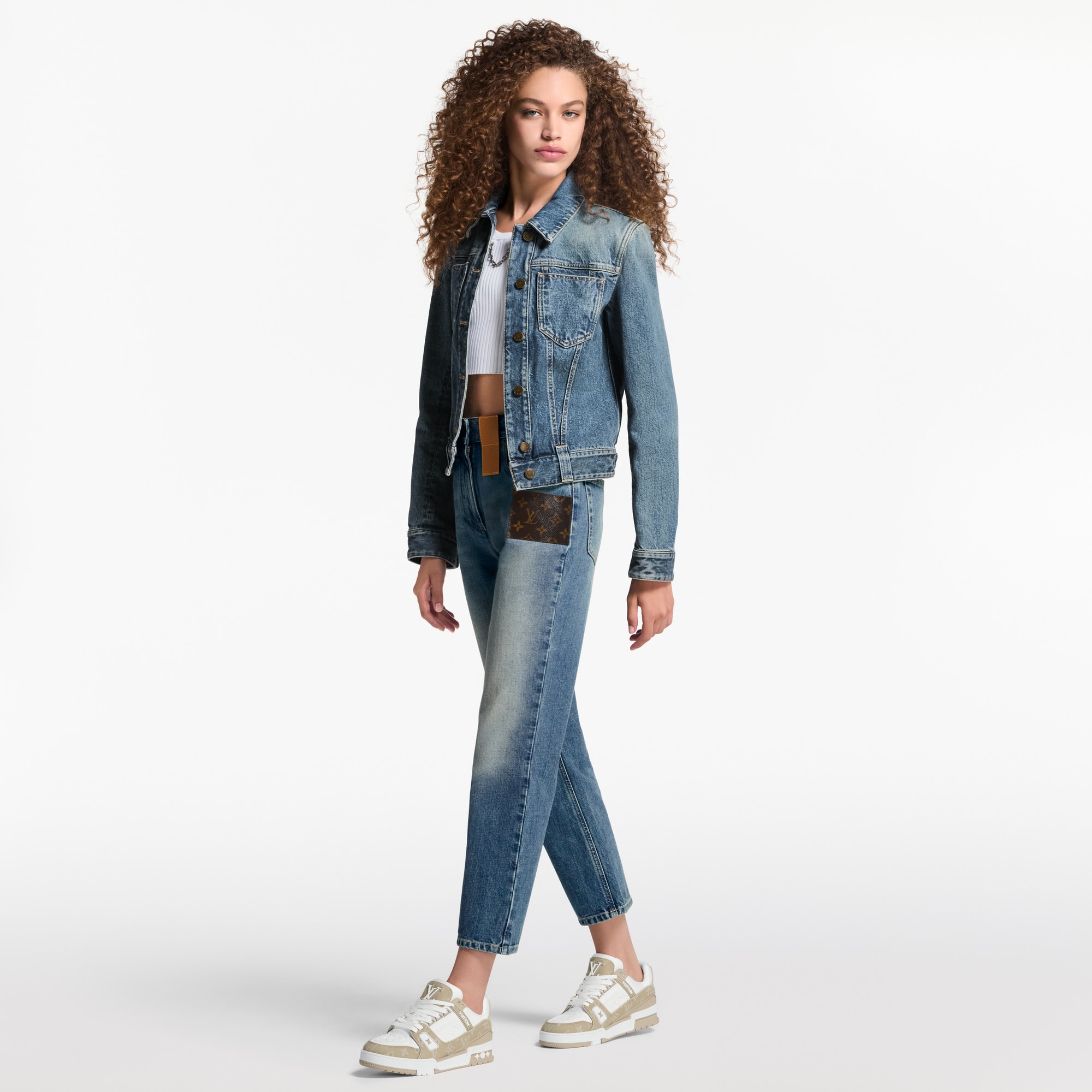 Sneaker LV Trainer  Donna Calzature Sneakers | LOUIS VUITTON (Zoom prodotto)