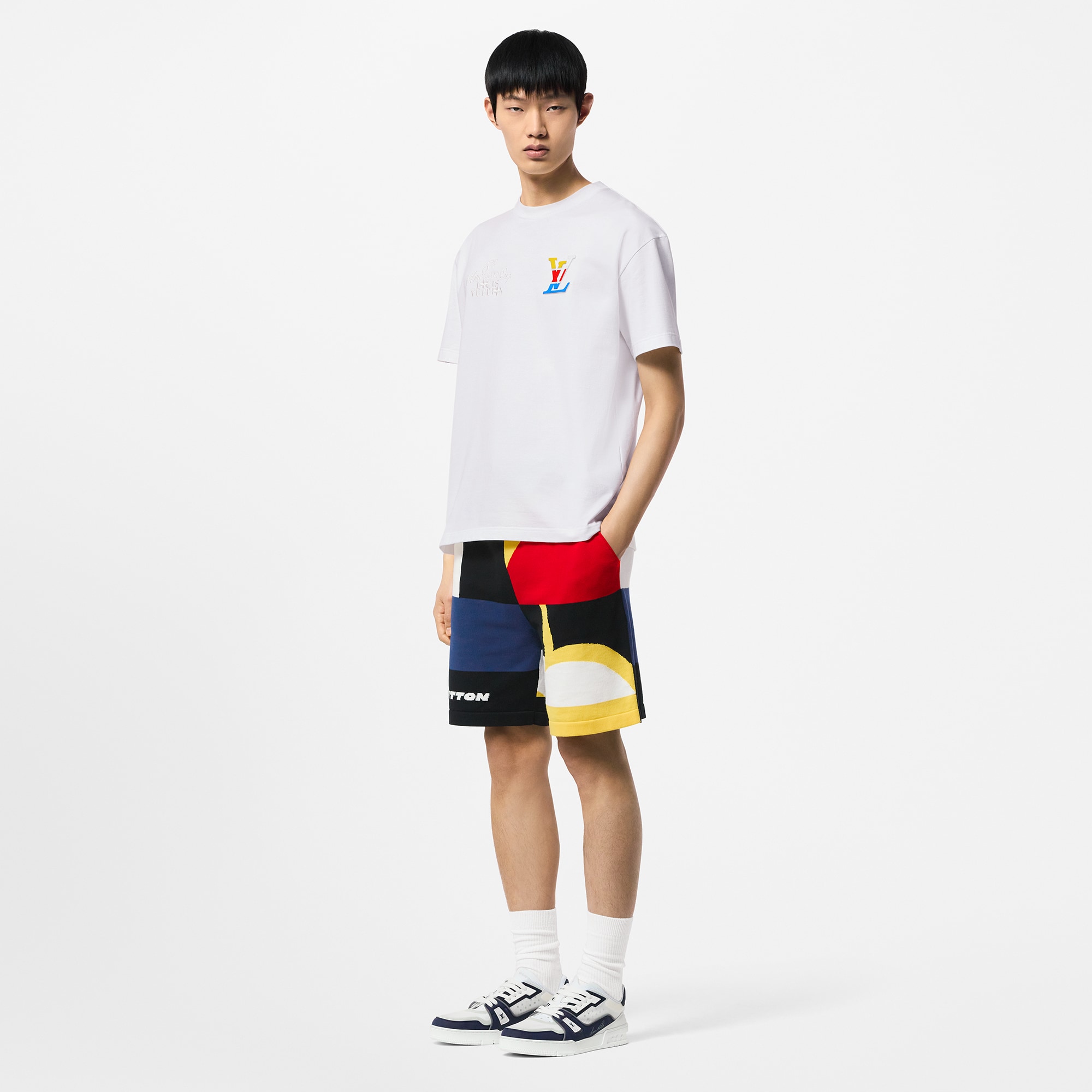 Sneaker LV Trainer  Uomo Calzature Sneakers | LOUIS VUITTON (Zoom prodotto)