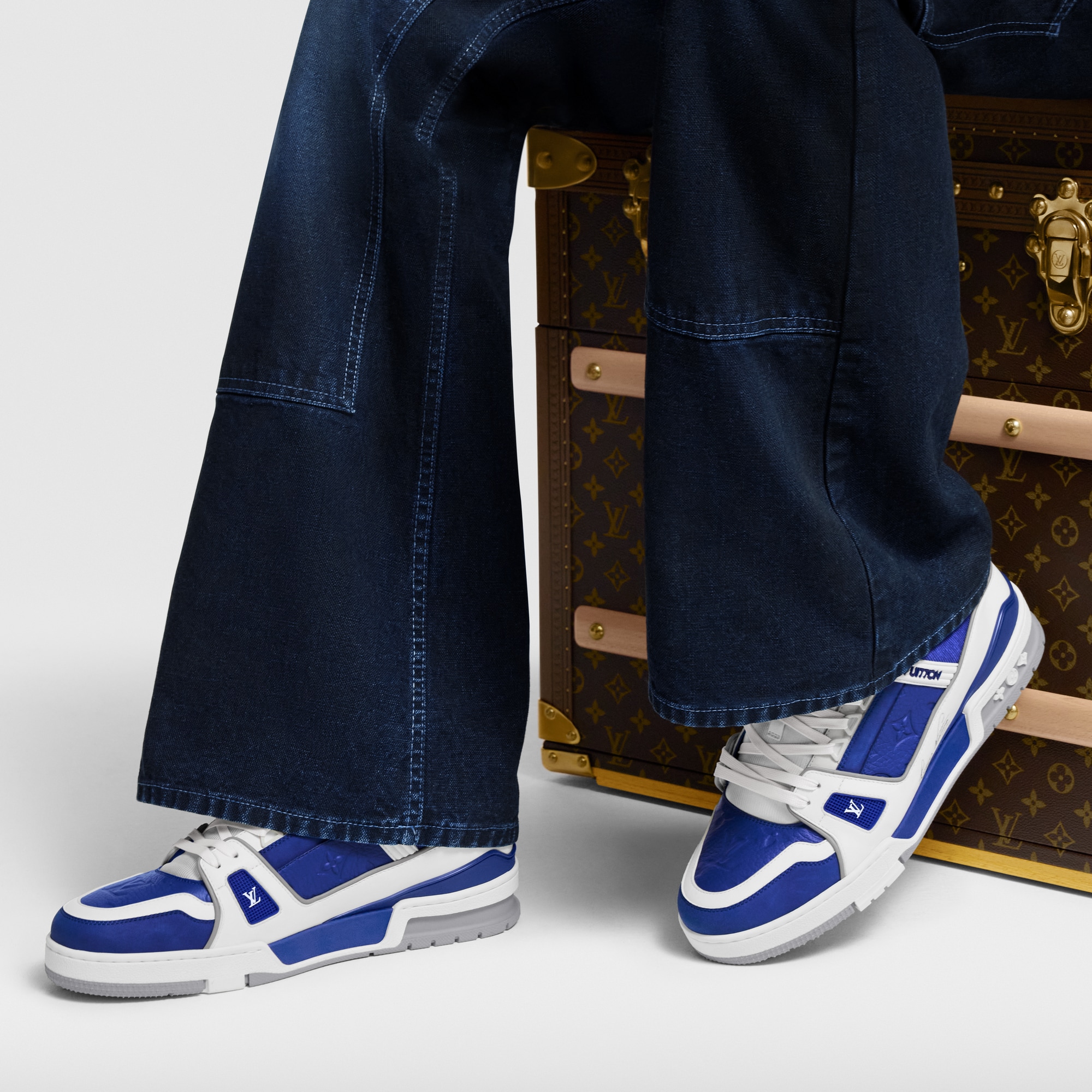 Sneaker LV Trainer  Uomo Calzature Sneakers | LOUIS VUITTON (Zoom prodotto)