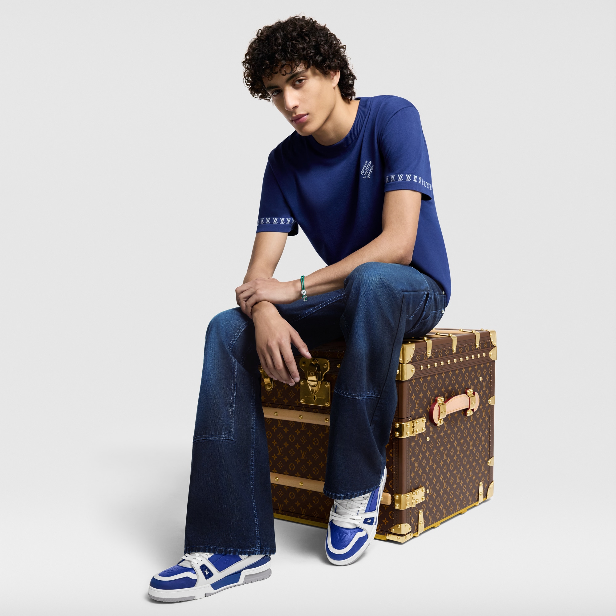 Sneaker LV Trainer  Uomo Calzature Sneakers | LOUIS VUITTON (Zoom prodotto)