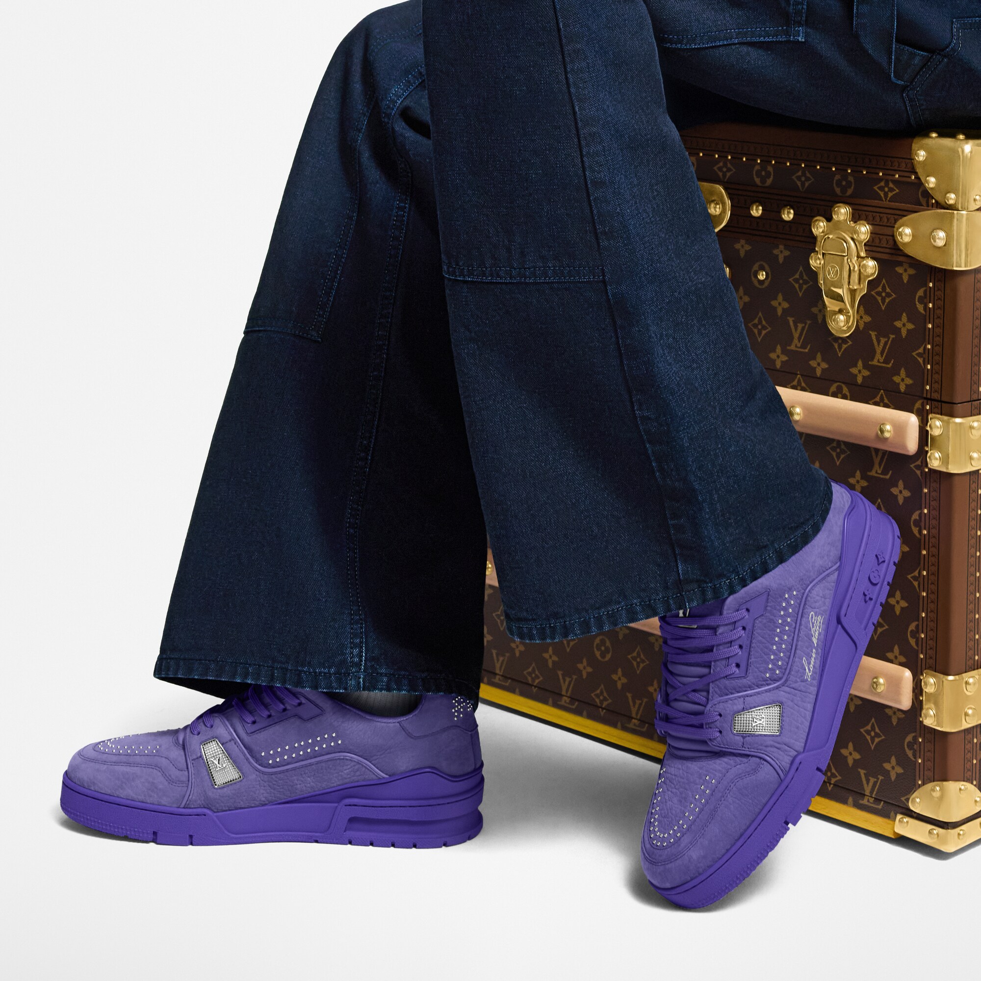 Sneaker LV Trainer  Uomo Calzature Sneakers | LOUIS VUITTON (Zoom prodotto)