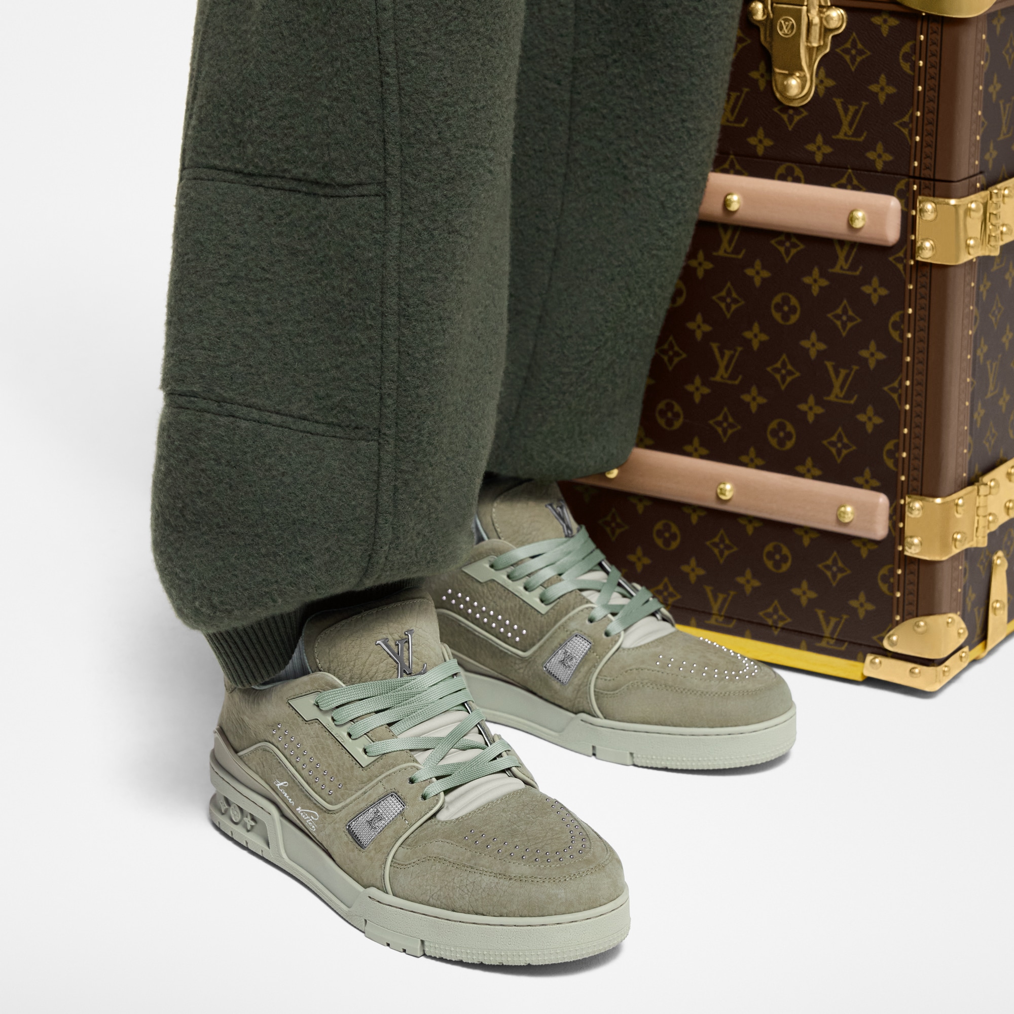 Sneaker LV Trainer  Uomo Calzature Sneakers | LOUIS VUITTON (Zoom prodotto)