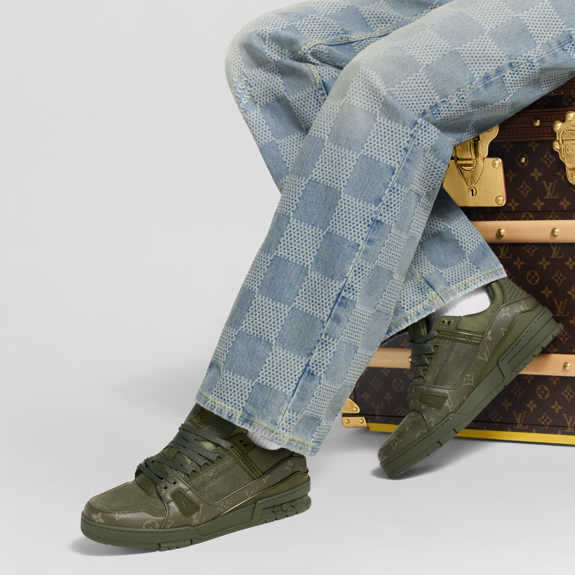 Sneaker LV Trainer  Uomo Calzature Sneakers | LOUIS VUITTON (Zoom prodotto)