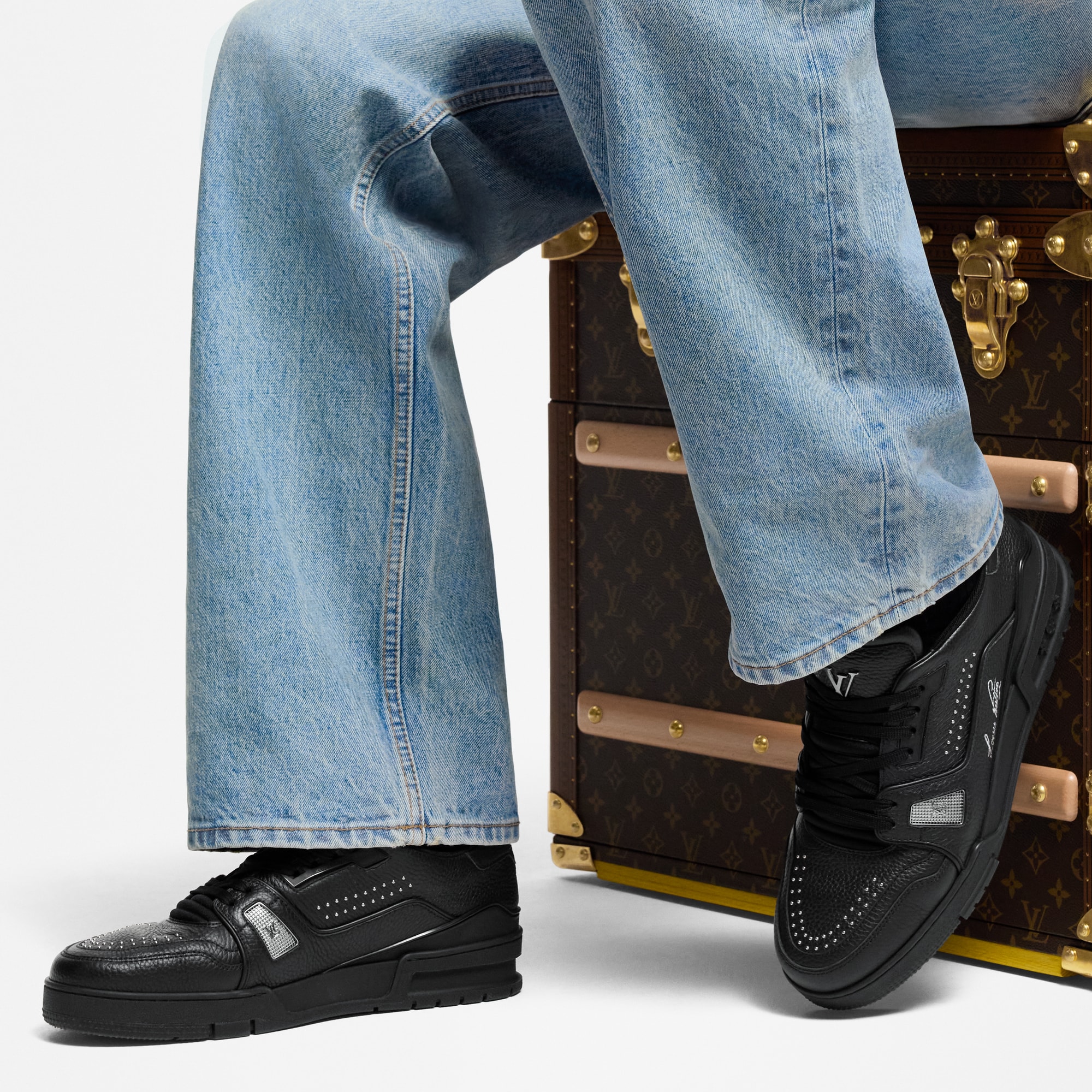 Sneaker LV Trainer  Uomo Calzature Sneakers | LOUIS VUITTON (Zoom prodotto)