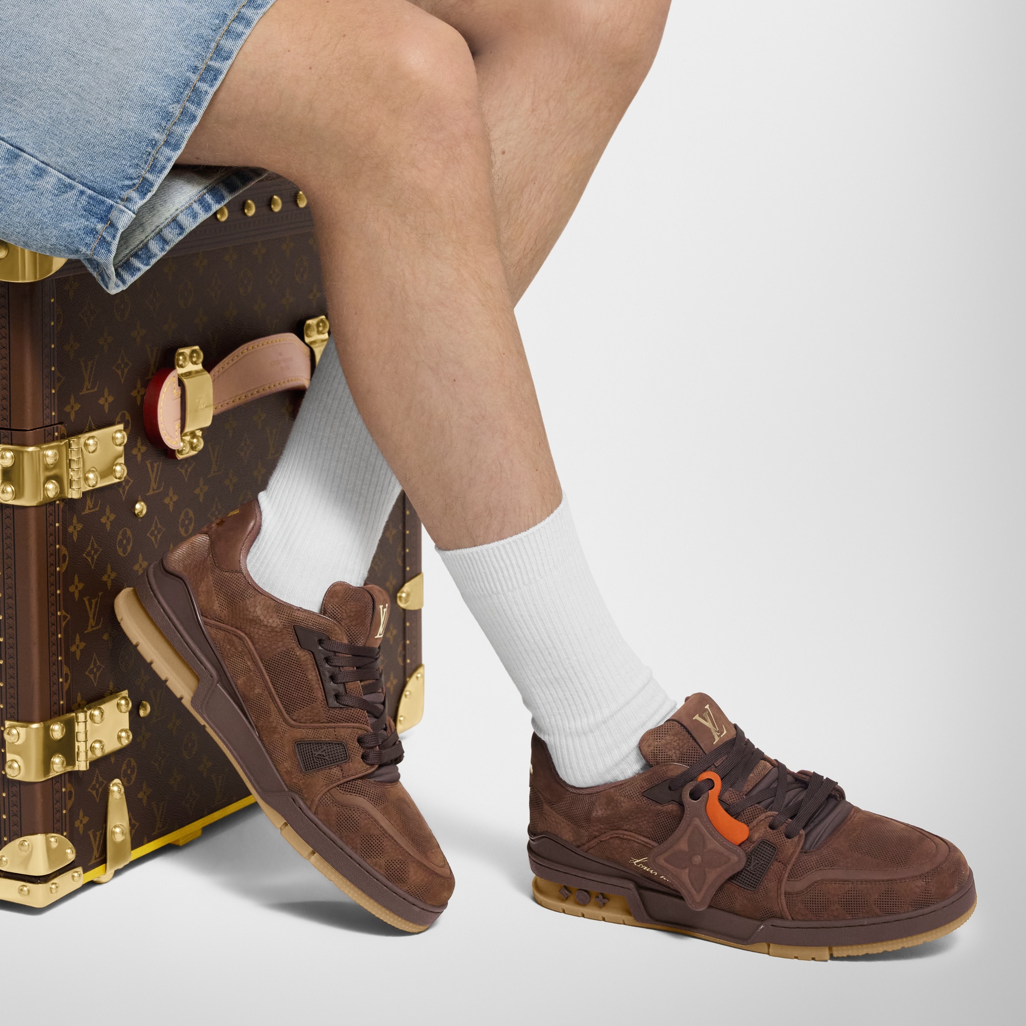 Sneaker LV Trainer  Uomo Calzature Sneakers | LOUIS VUITTON (Zoom prodotto)