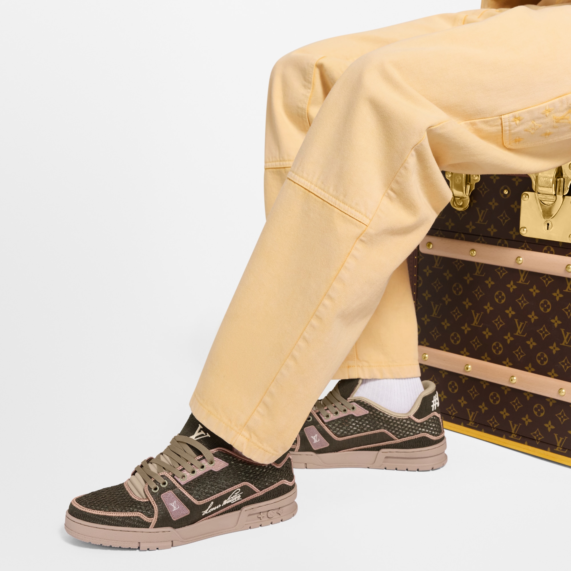 Sneaker LV Trainer  Uomo Calzature Sneakers | LOUIS VUITTON (Zoom prodotto)