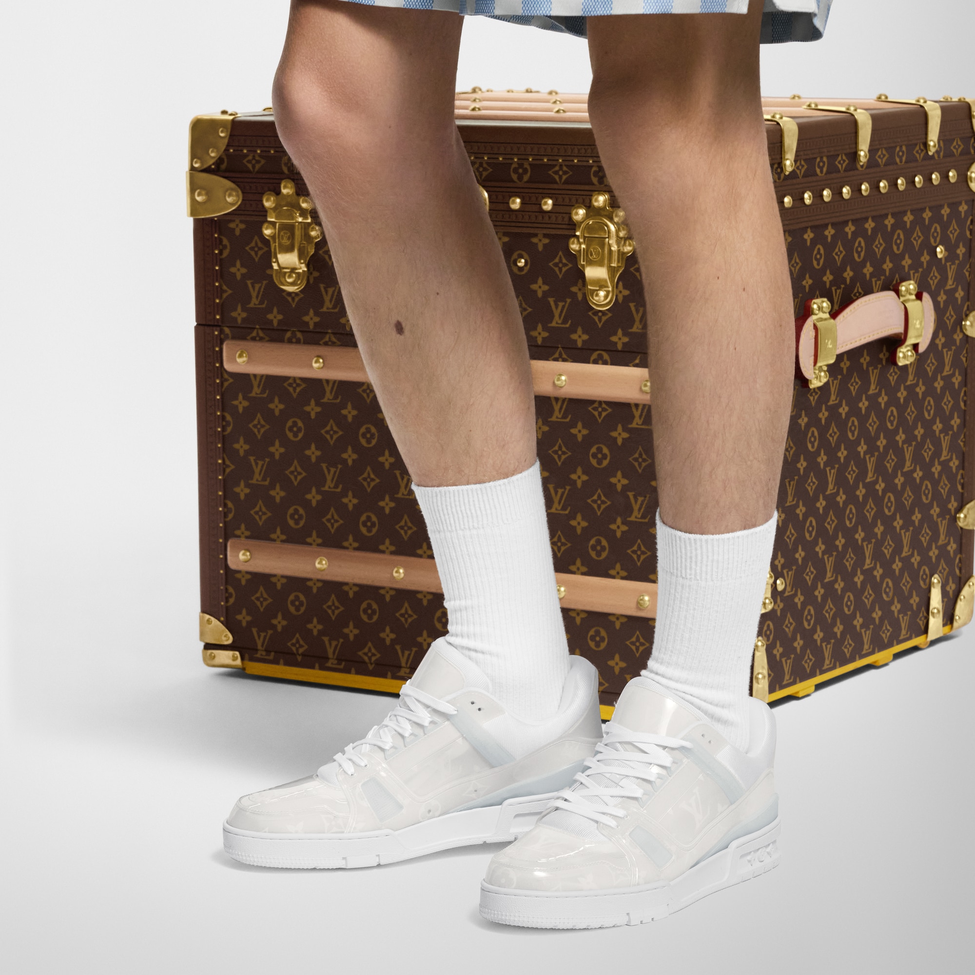Sneaker LV Trainer  Uomo Calzature Sneakers | LOUIS VUITTON (Zoom prodotto)