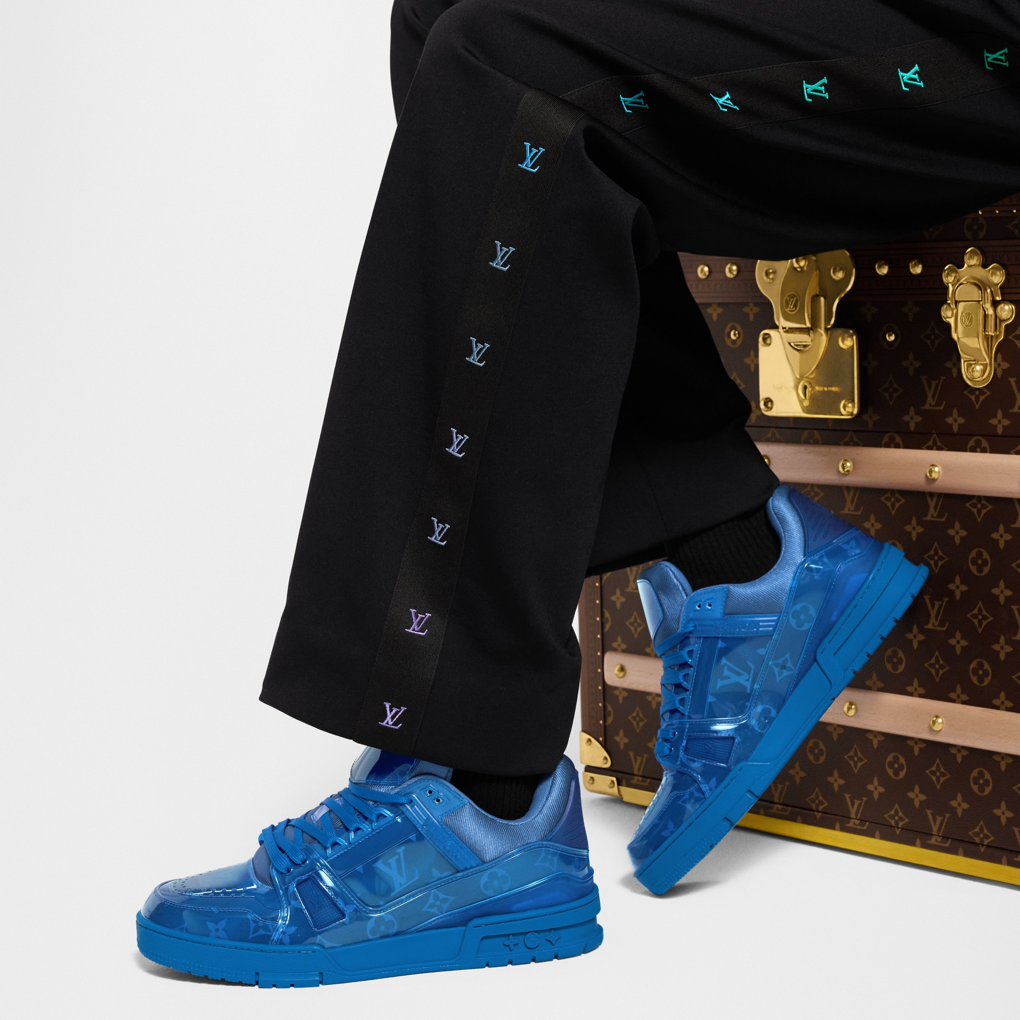 Sneaker LV Trainer  Uomo Calzature Sneakers | LOUIS VUITTON (Zoom prodotto)