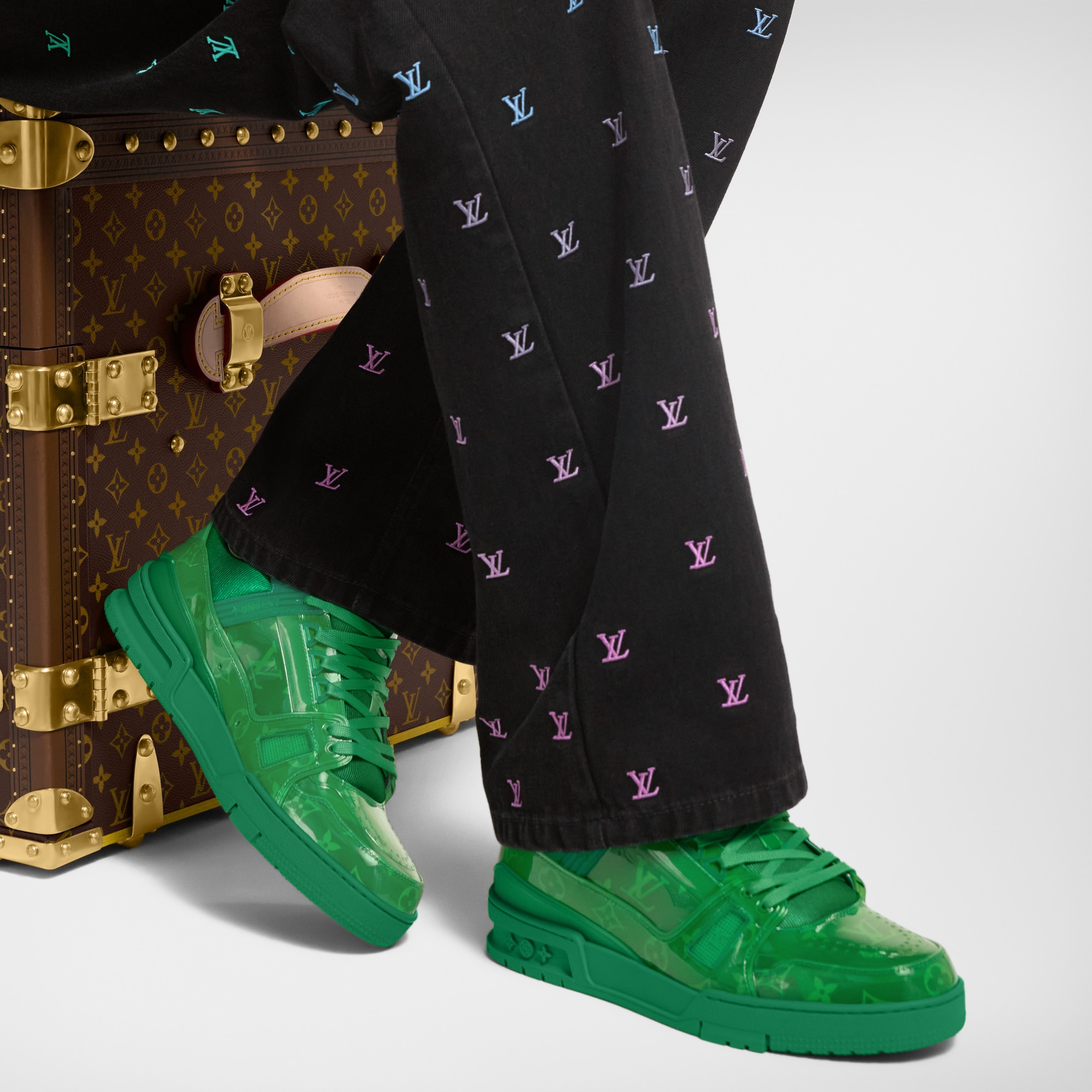 Sneaker LV Trainer  Uomo Calzature Sneakers | LOUIS VUITTON (Zoom prodotto)