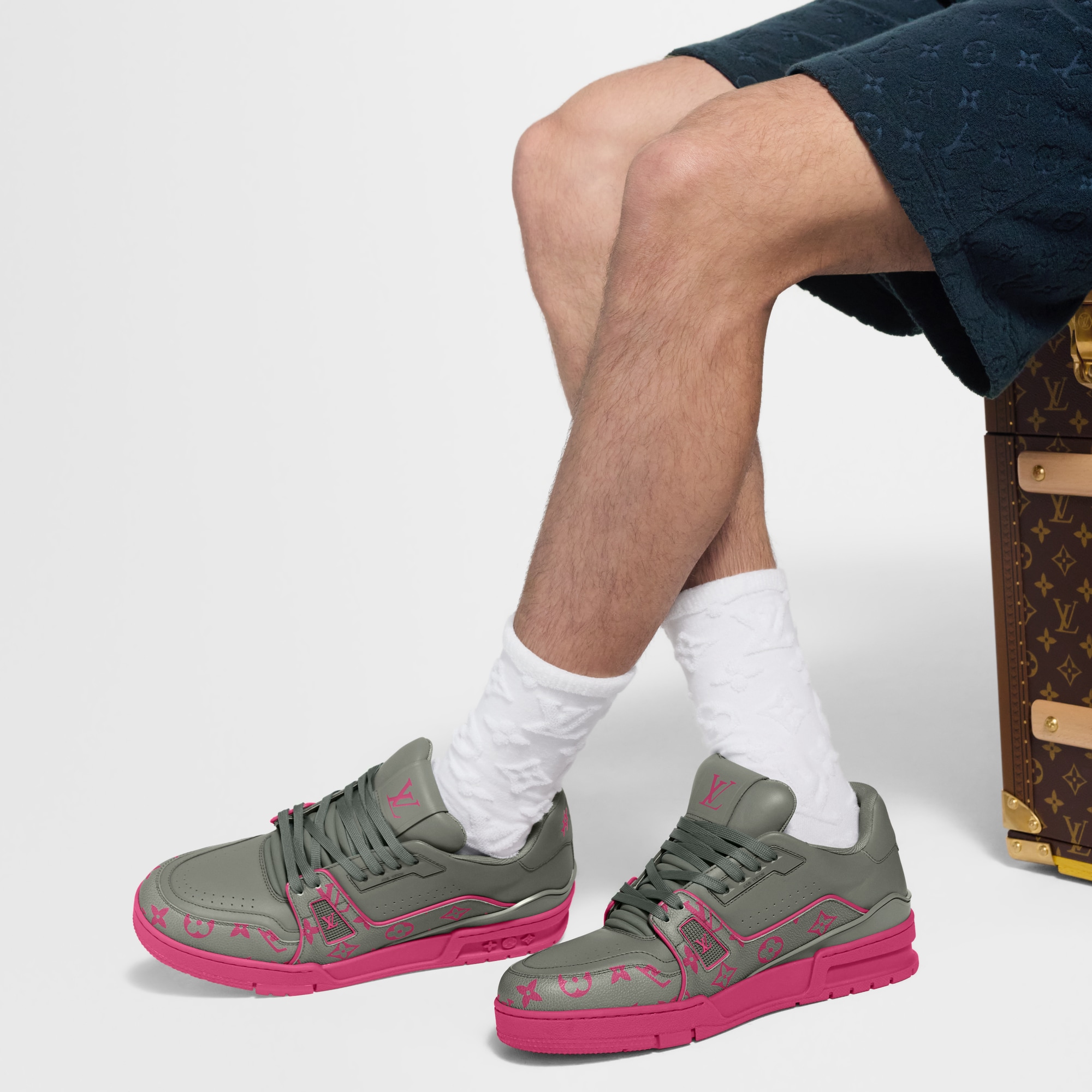 Sneaker LV Trainer  Uomo Calzature Sneakers | LOUIS VUITTON (Zoom prodotto)