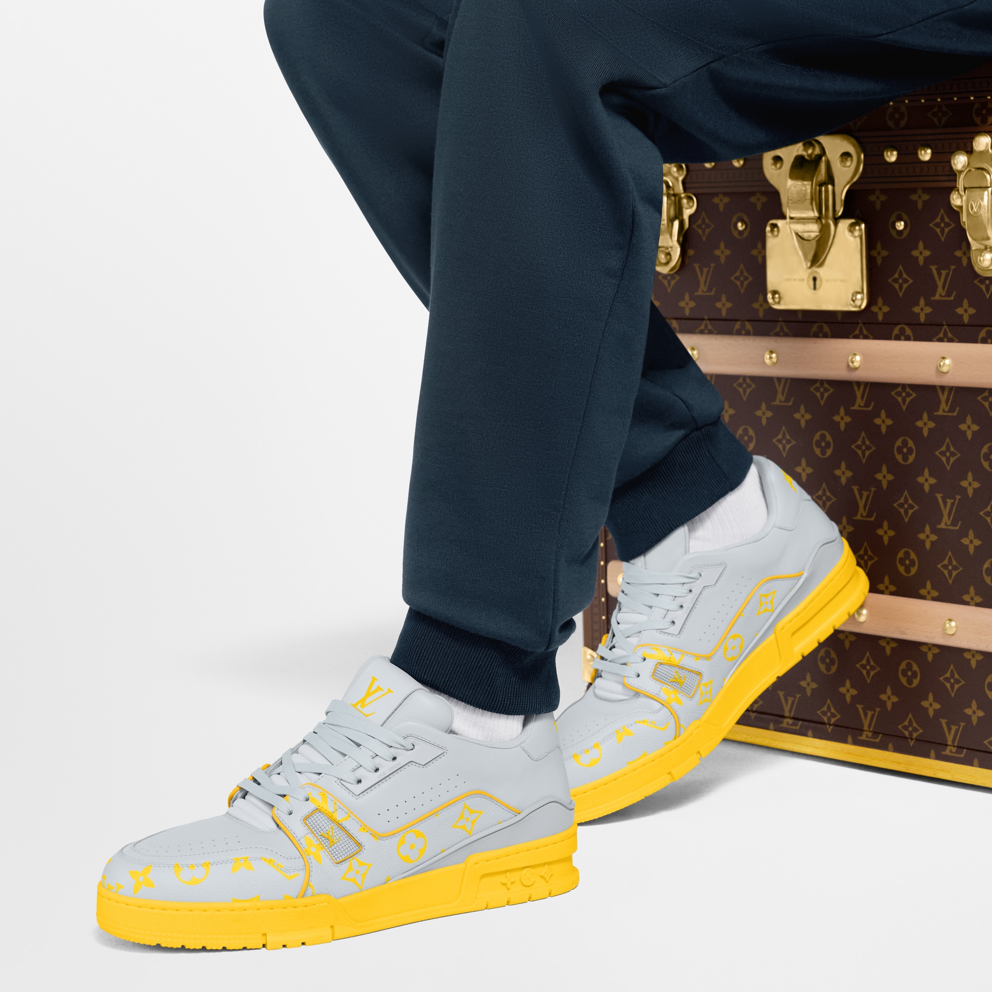 Sneaker LV Trainer  Uomo Calzature Sneakers | LOUIS VUITTON (Zoom prodotto)