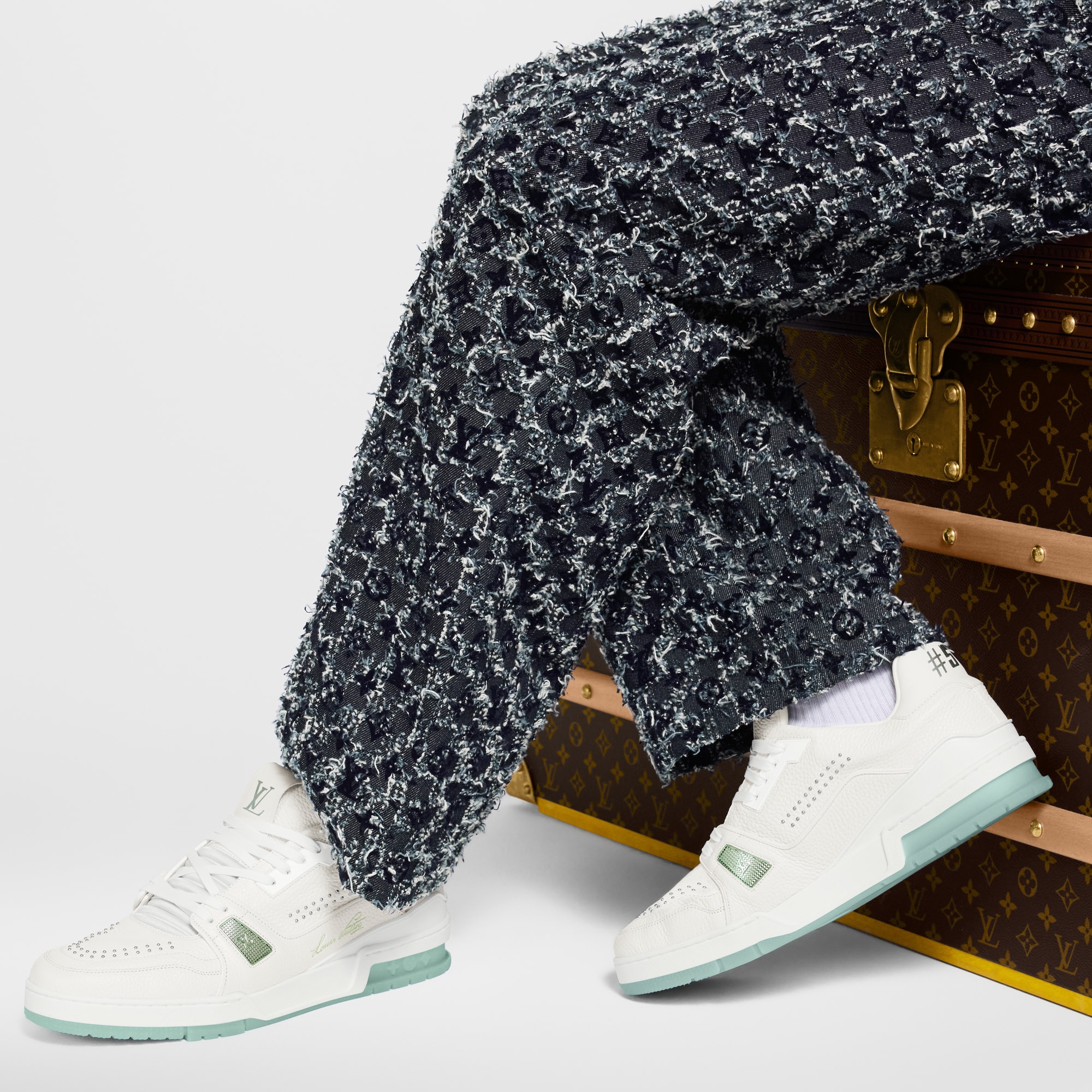 Sneaker LV Trainer  Uomo Calzature Sneakers | LOUIS VUITTON (Zoom prodotto)