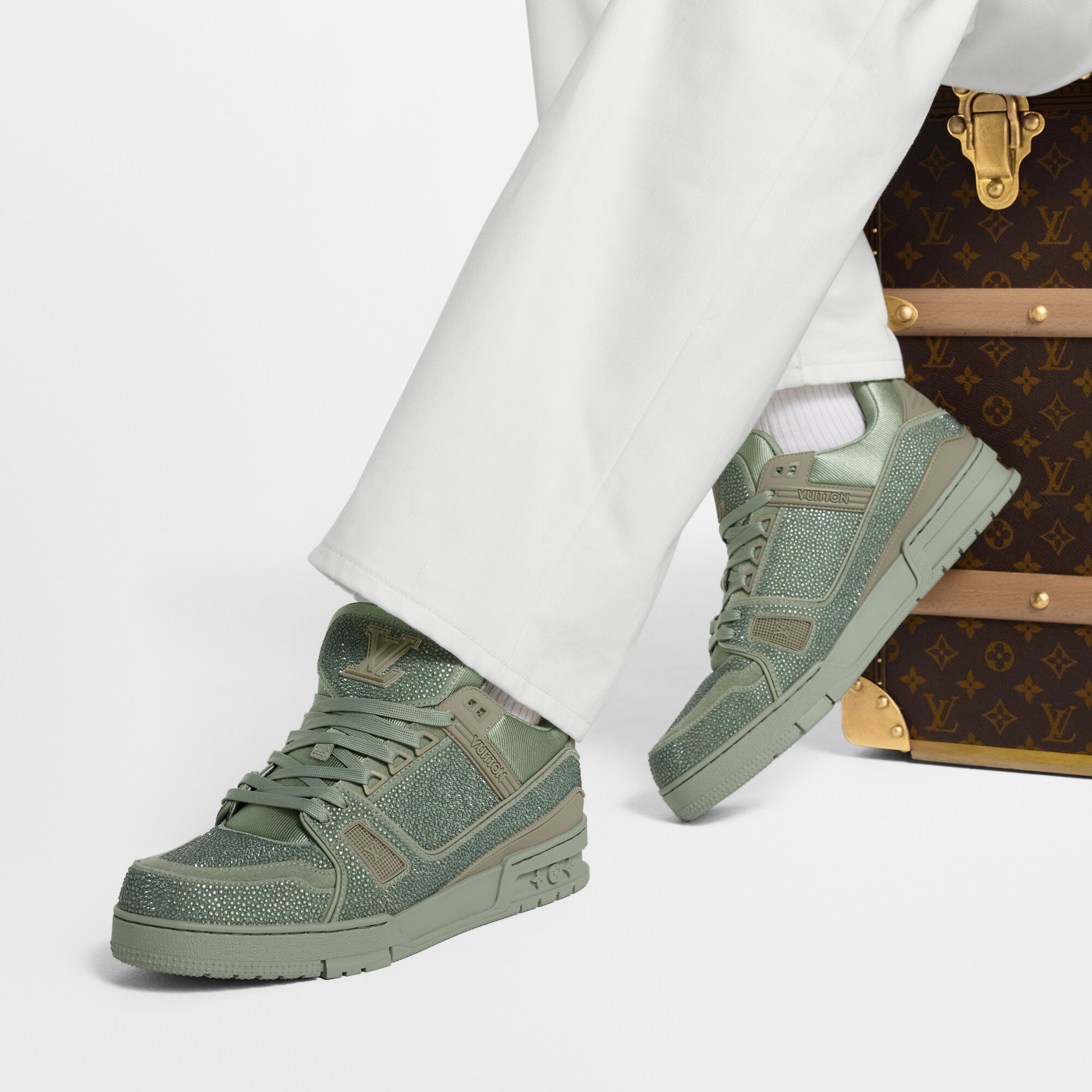 Sneaker LV Trainer  Uomo Calzature Sneakers | LOUIS VUITTON (Zoom prodotto)
