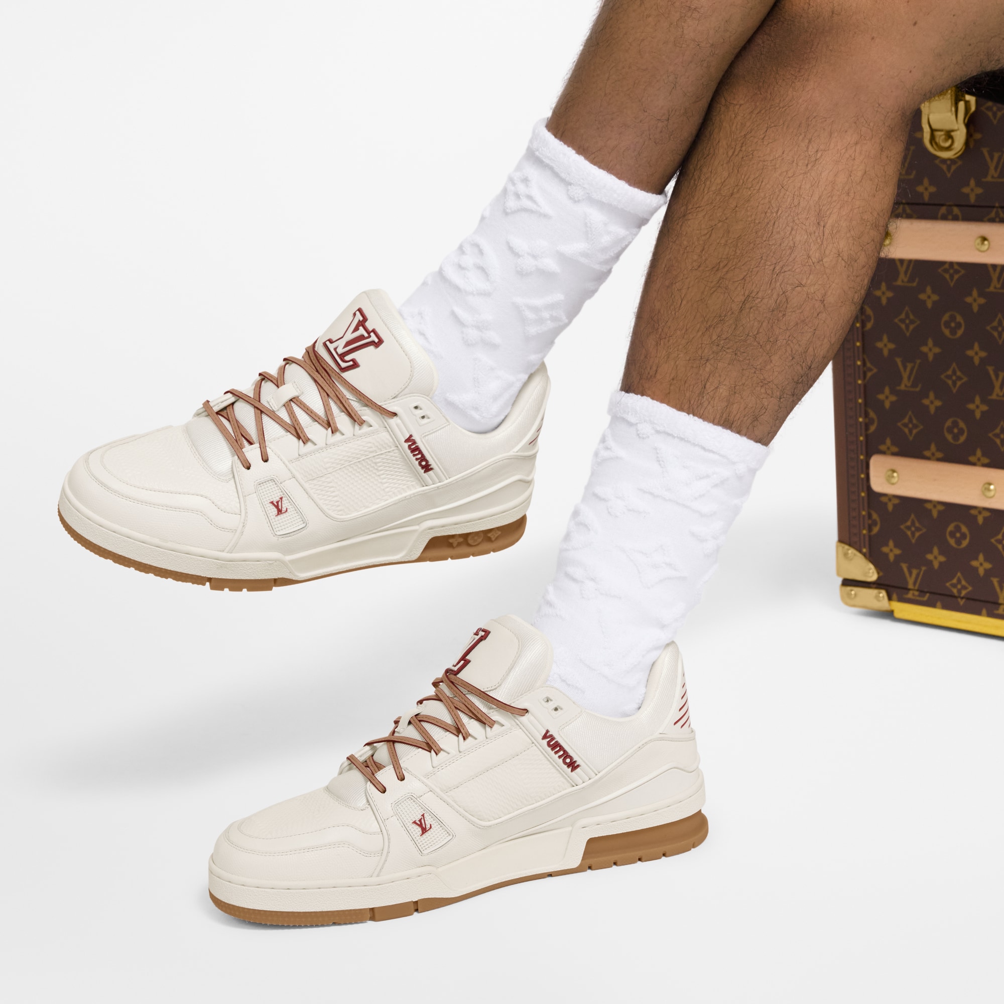Sneaker LV Trainer  Uomo Calzature Sneakers | LOUIS VUITTON (Zoom prodotto)