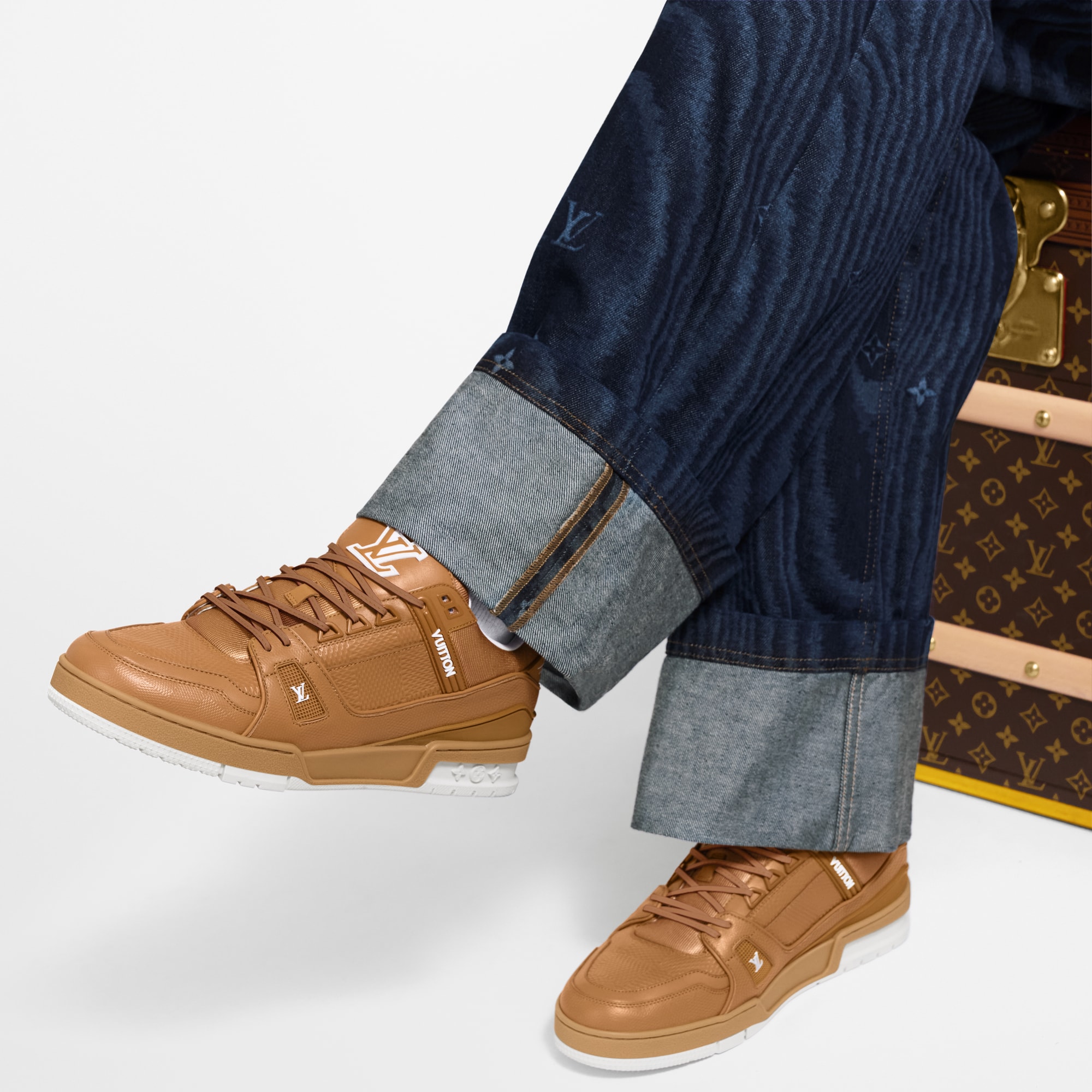 Sneaker LV Trainer  Uomo Calzature Sneakers | LOUIS VUITTON (Zoom prodotto)