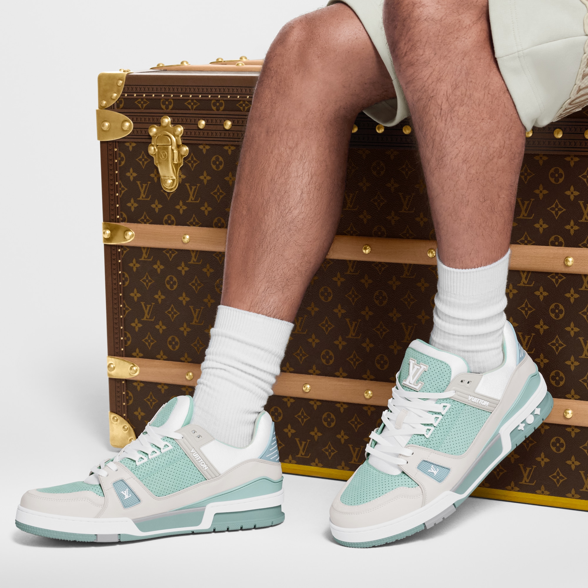 Sneaker LV Trainer  Uomo Calzature Sneakers | LOUIS VUITTON (Zoom prodotto)