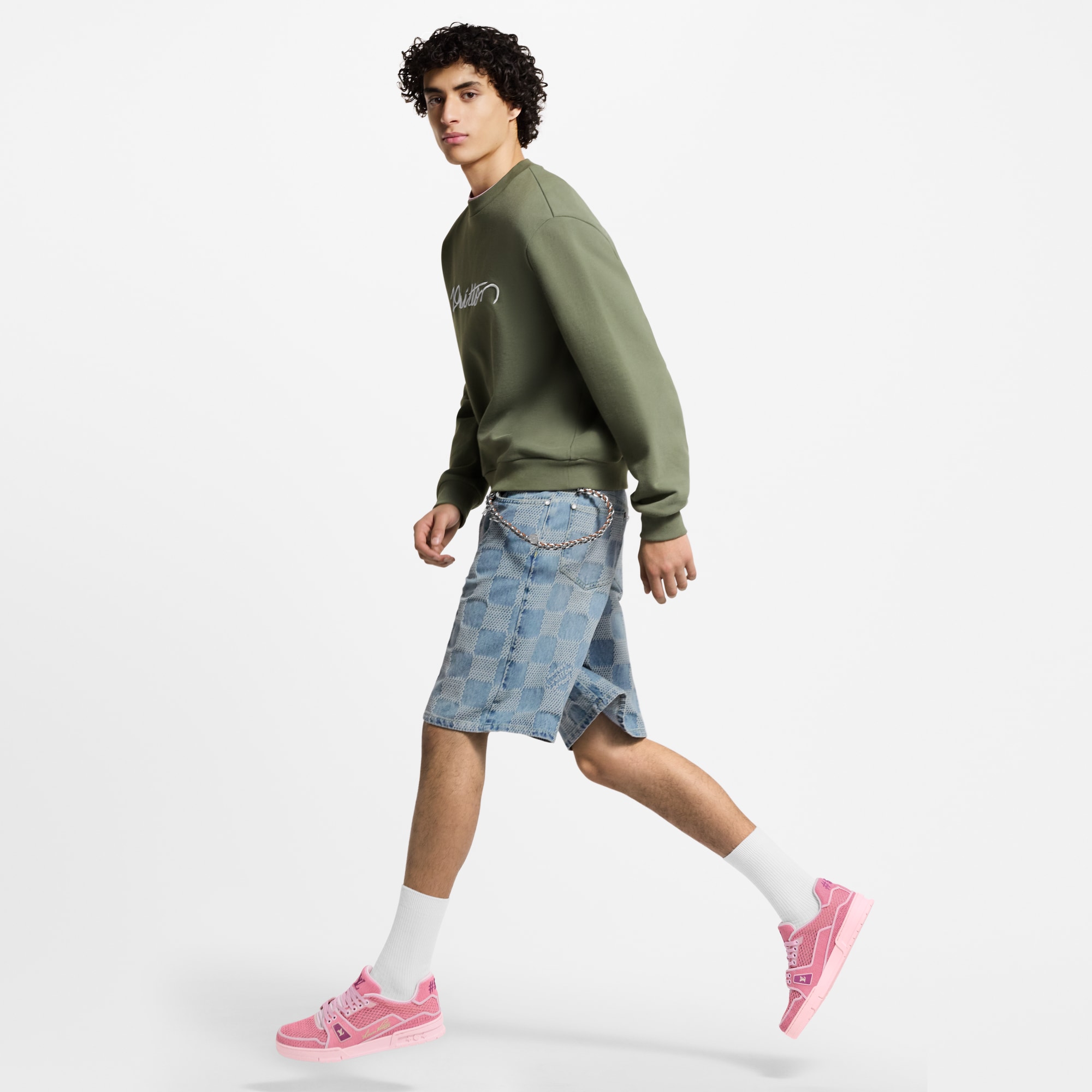 Sneaker LV Trainer  Uomo Calzature Sneakers | LOUIS VUITTON (Zoom prodotto)
