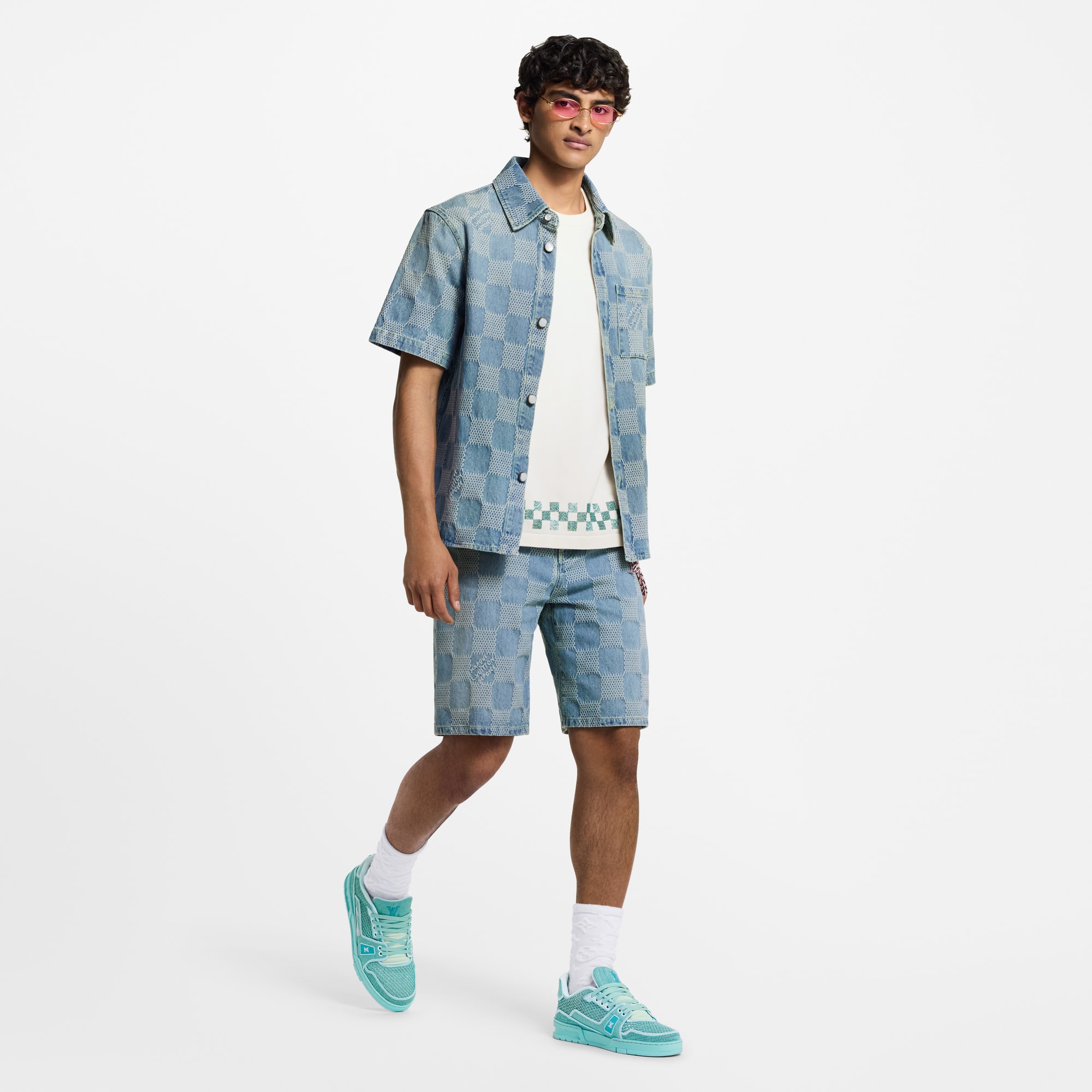 Sneaker LV Trainer  Uomo Calzature Sneakers | LOUIS VUITTON (Zoom prodotto)