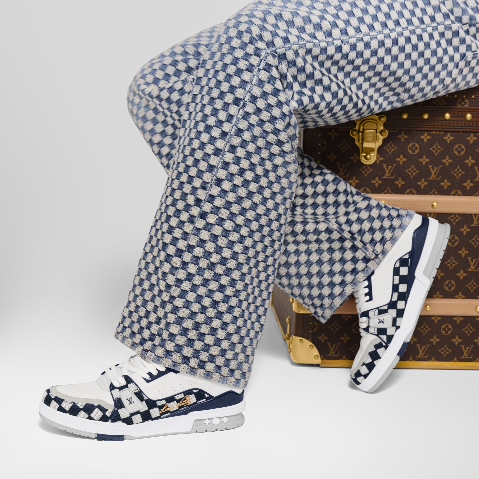 Sneaker LV Trainer  Uomo Calzature Sneakers | LOUIS VUITTON (Zoom prodotto)