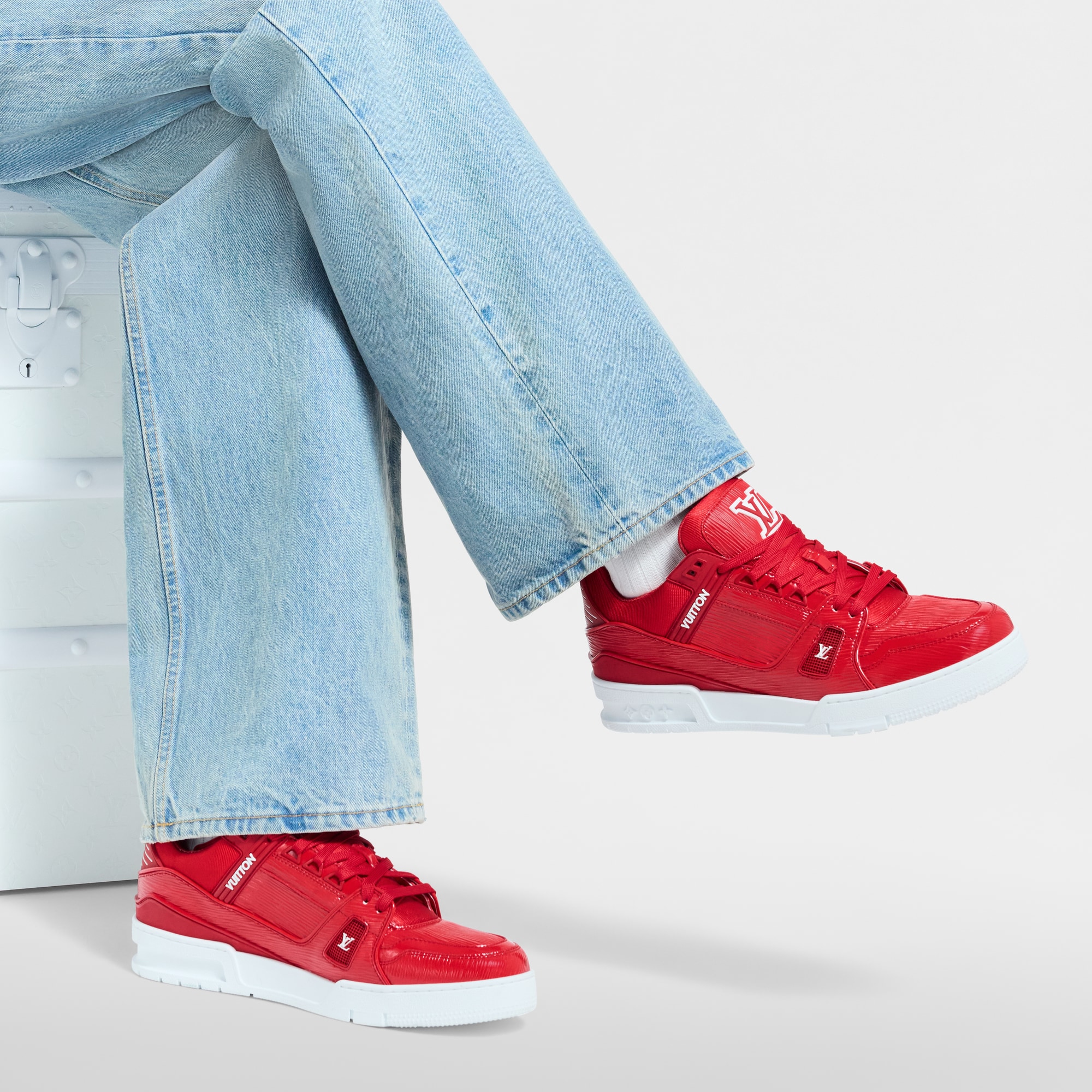 Sneaker LV Trainer  Uomo Calzature Sneakers | LOUIS VUITTON (Zoom prodotto)