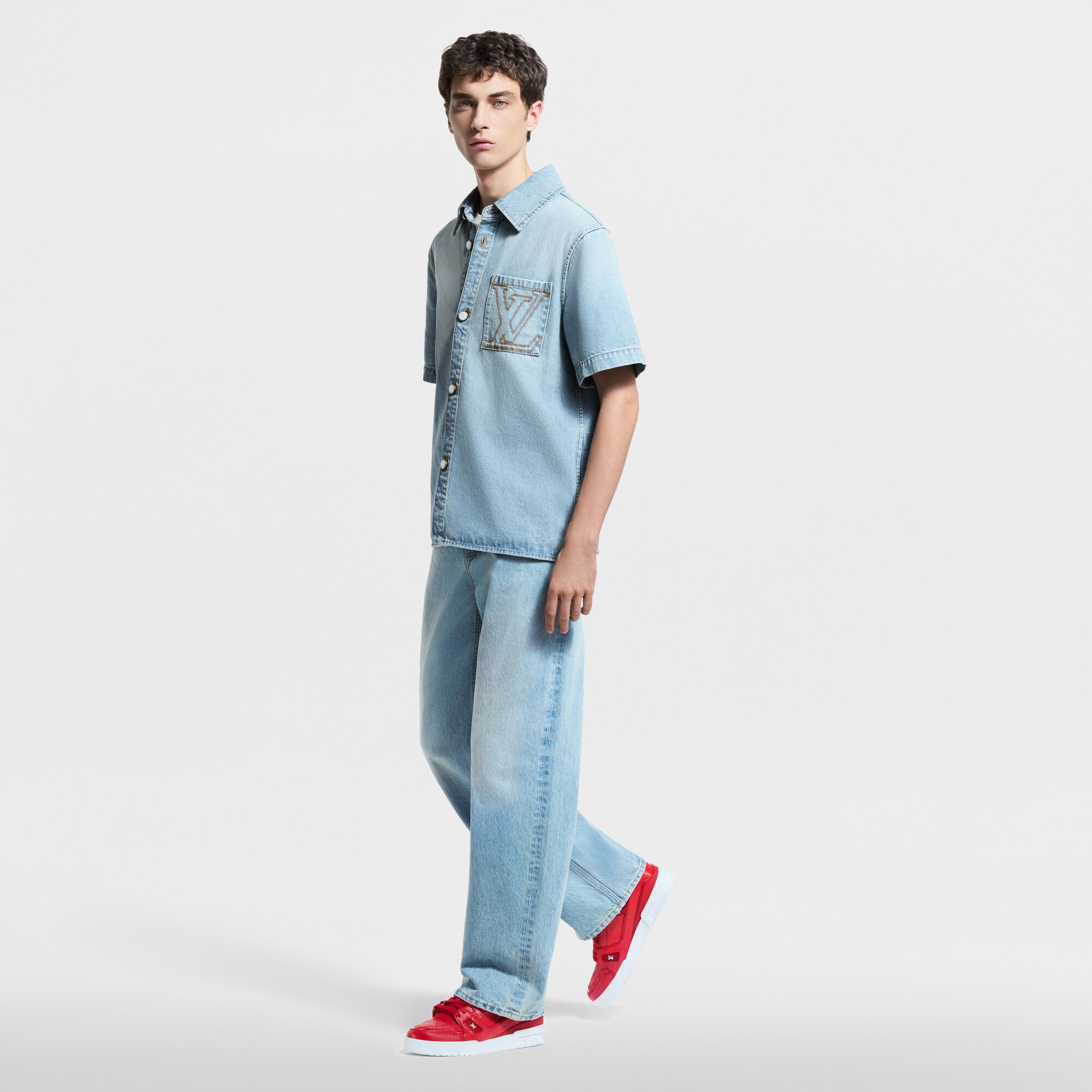 Sneaker LV Trainer  Uomo Calzature Sneakers | LOUIS VUITTON (Zoom prodotto)