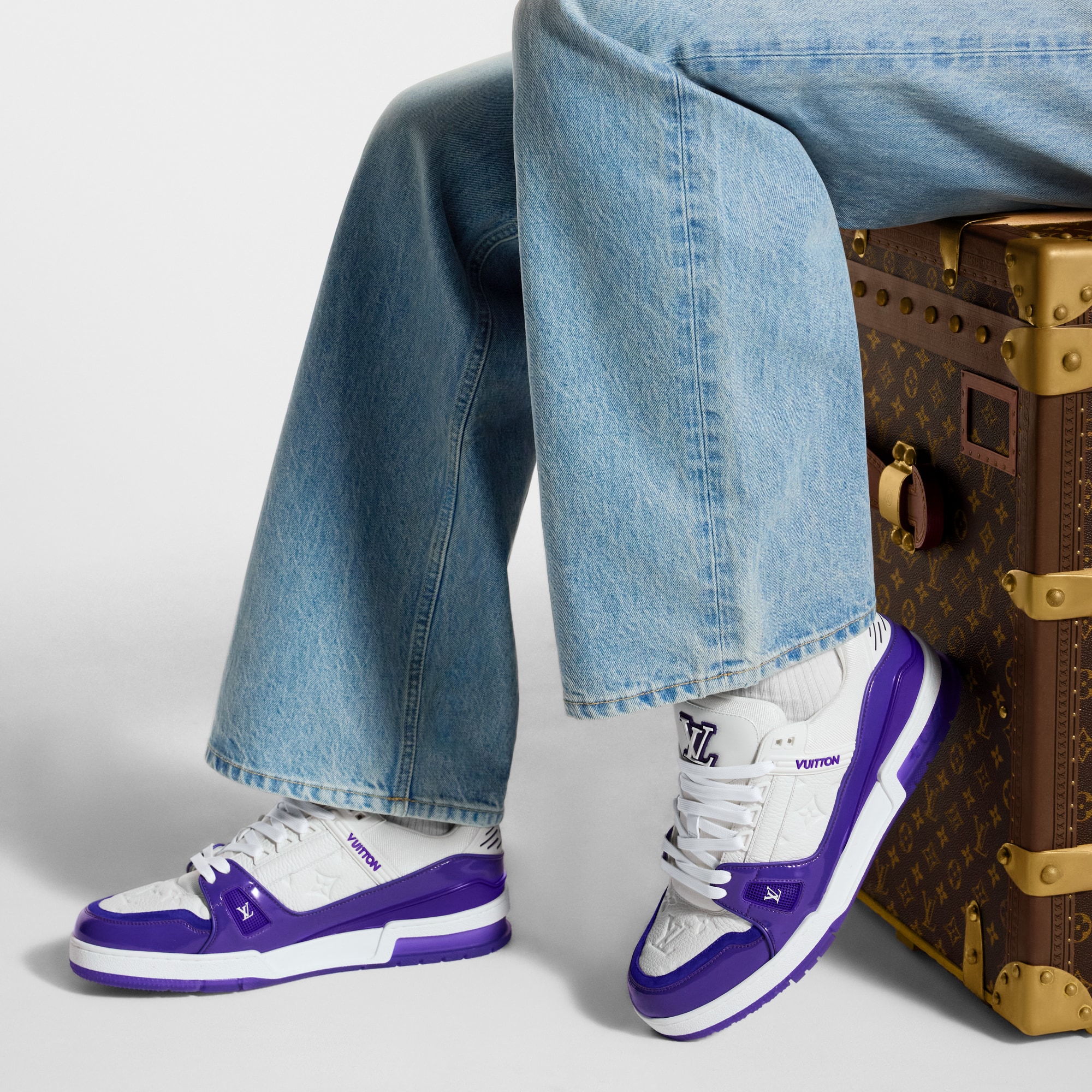 Sneaker LV Trainer  Uomo Calzature Sneakers | LOUIS VUITTON (Zoom prodotto)