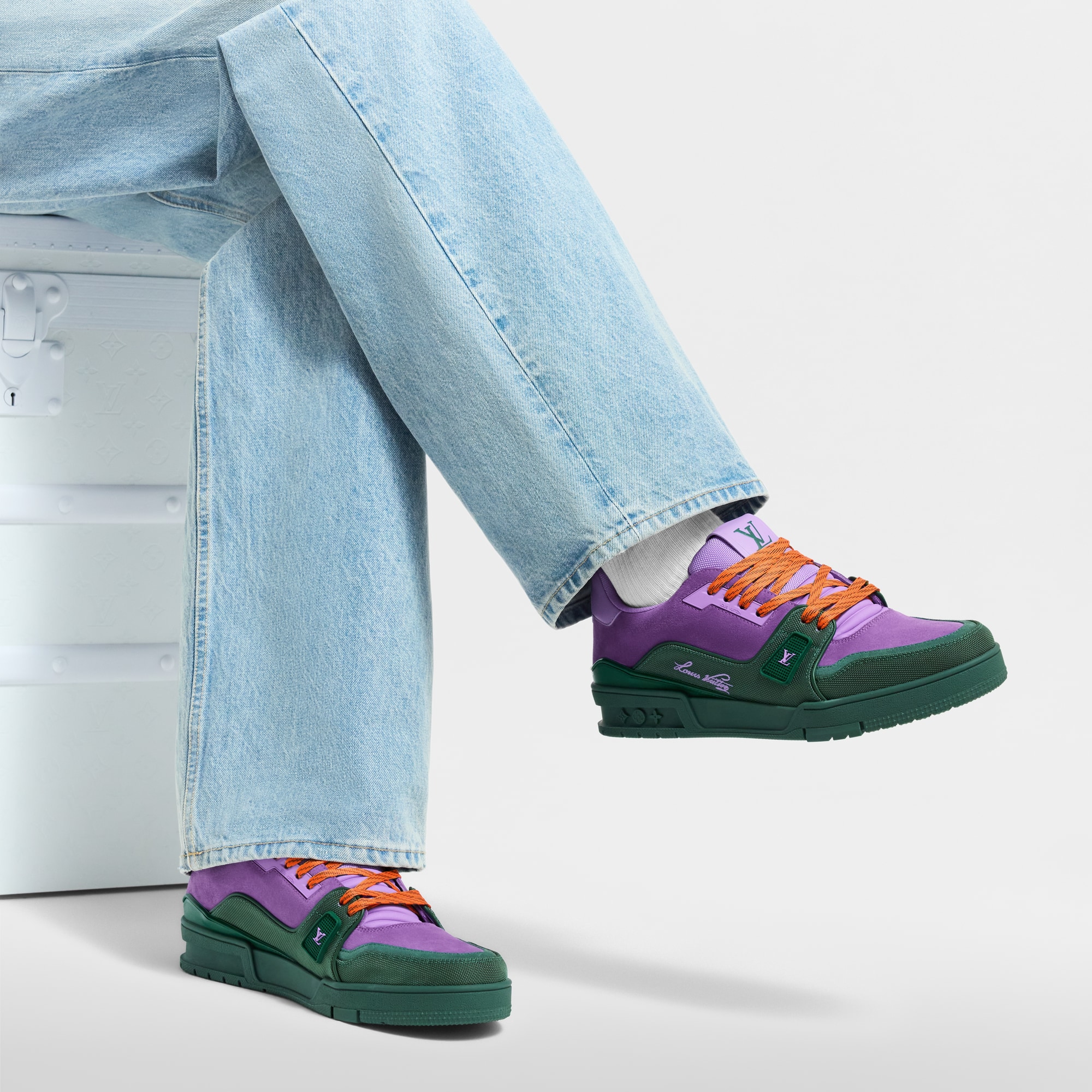 Sneaker LV Trainer  Uomo Calzature Sneakers | LOUIS VUITTON (Zoom prodotto)