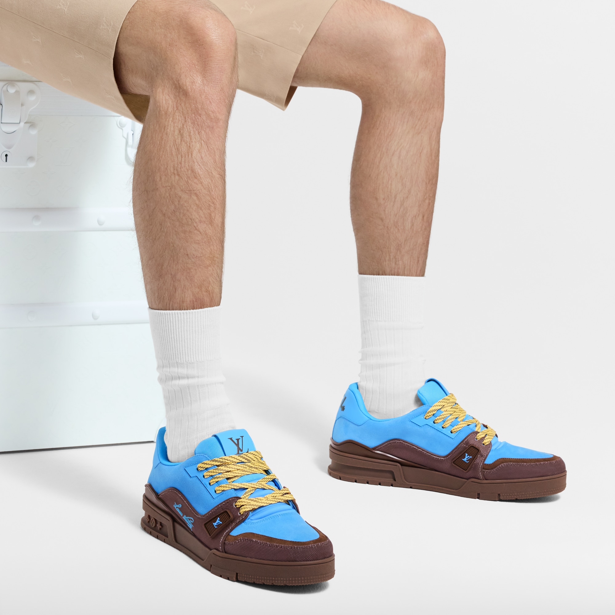 Sneaker LV Trainer  Uomo Calzature Sneakers | LOUIS VUITTON (Zoom prodotto)