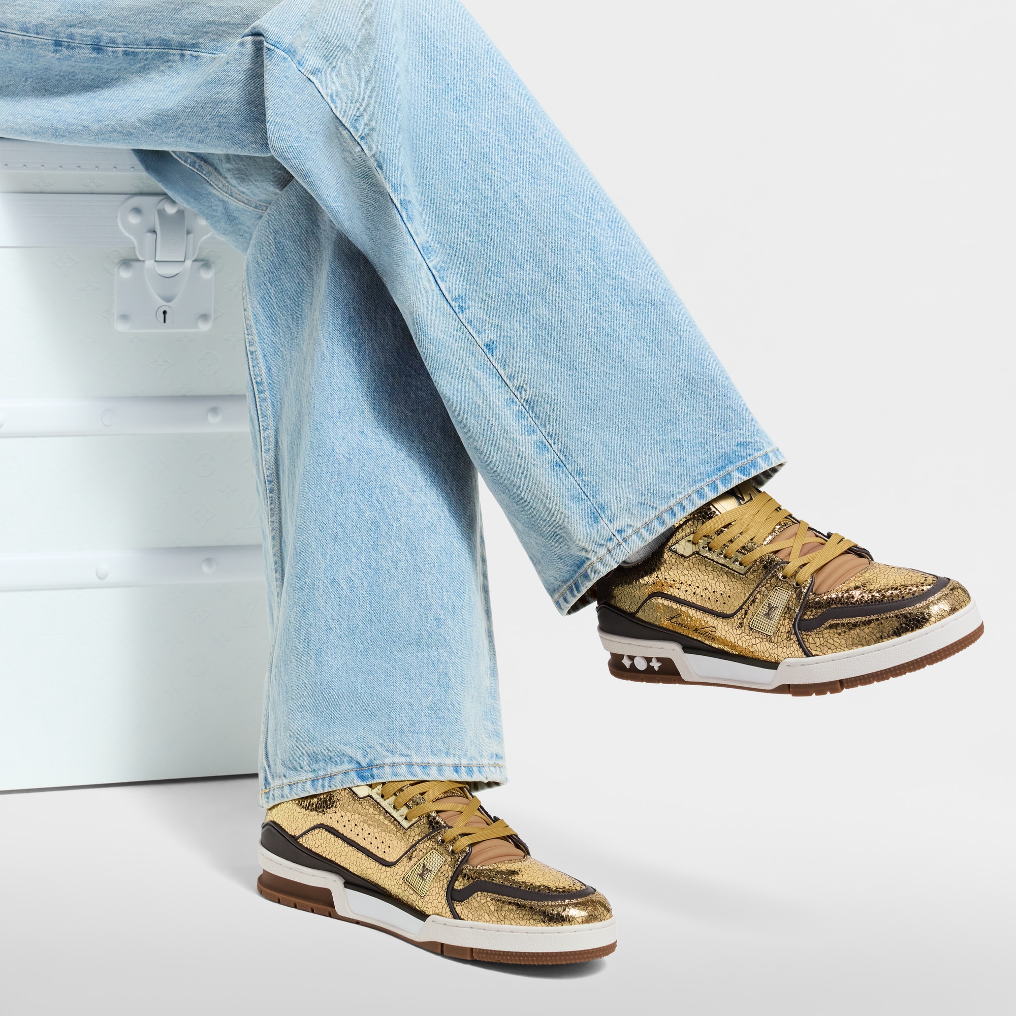 Sneaker LV Trainer  Uomo Calzature Sneakers | LOUIS VUITTON (Zoom prodotto)