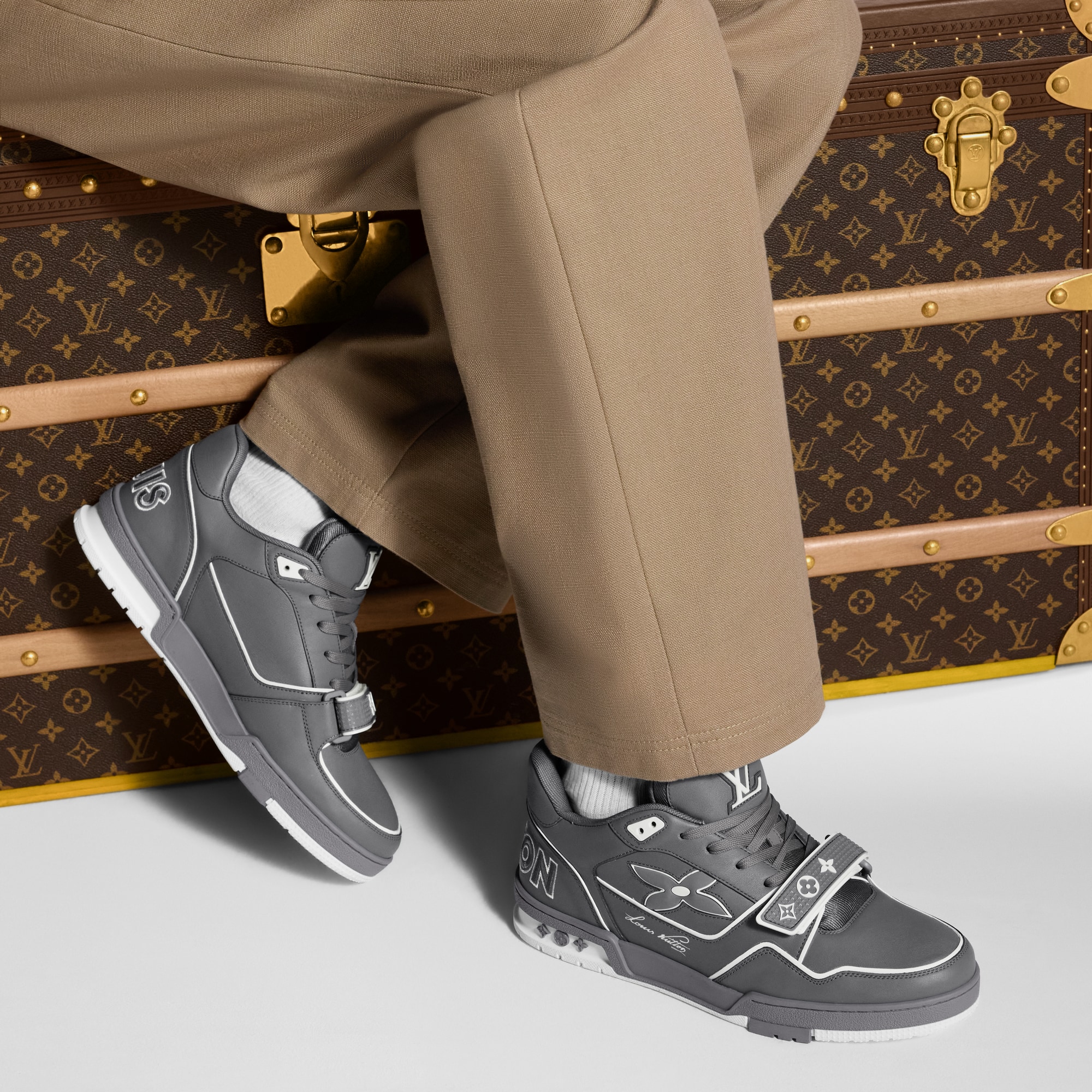 Sneaker LV Trainer  Uomo Calzature Sneakers | LOUIS VUITTON (Zoom prodotto)