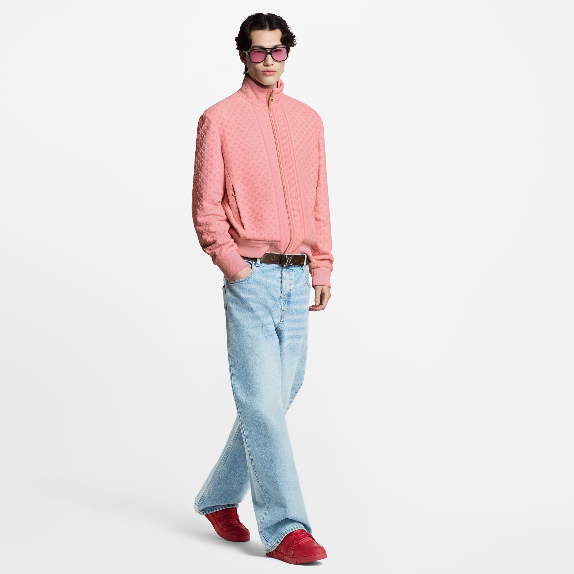 Sneaker LV Trainer Distressed  Uomo Calzature Sneakers | LOUIS VUITTON (Zoom prodotto)