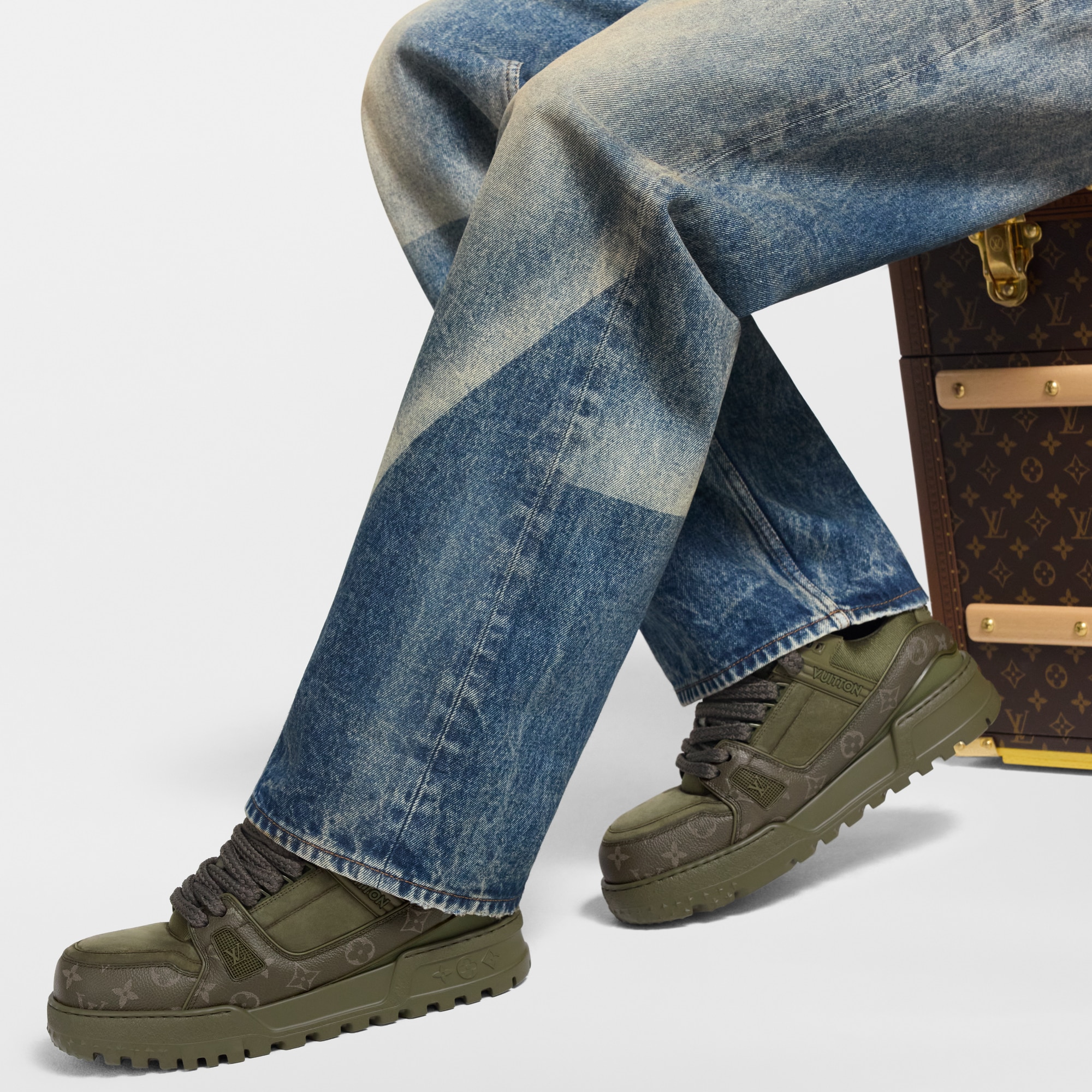 Sneaker LV Trainer Maxi  Uomo Calzature Sneakers | LOUIS VUITTON (Zoom prodotto)