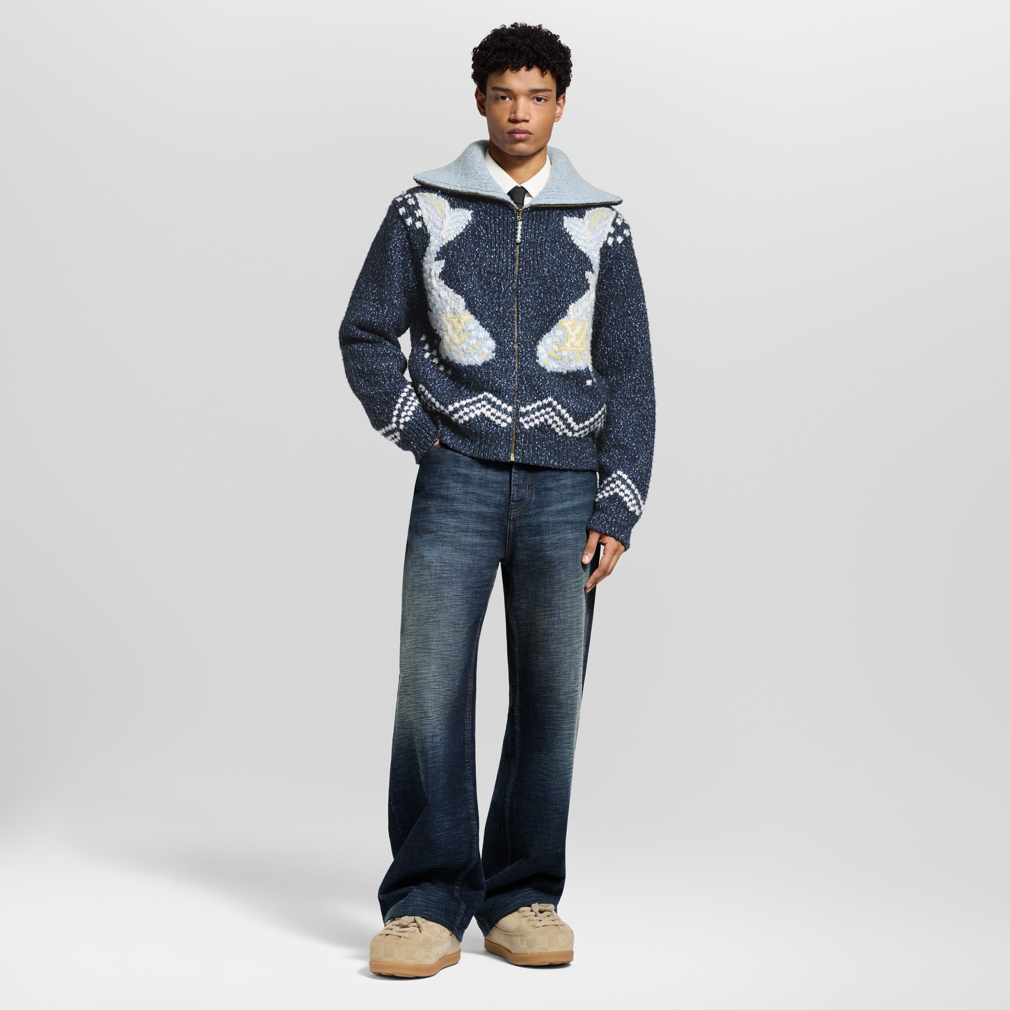 Sneaker LV Yeti  Uomo Calzature Calzature Stringate e Calzature con Fibbia | LOUIS VUITTON (Zoom prodotto)