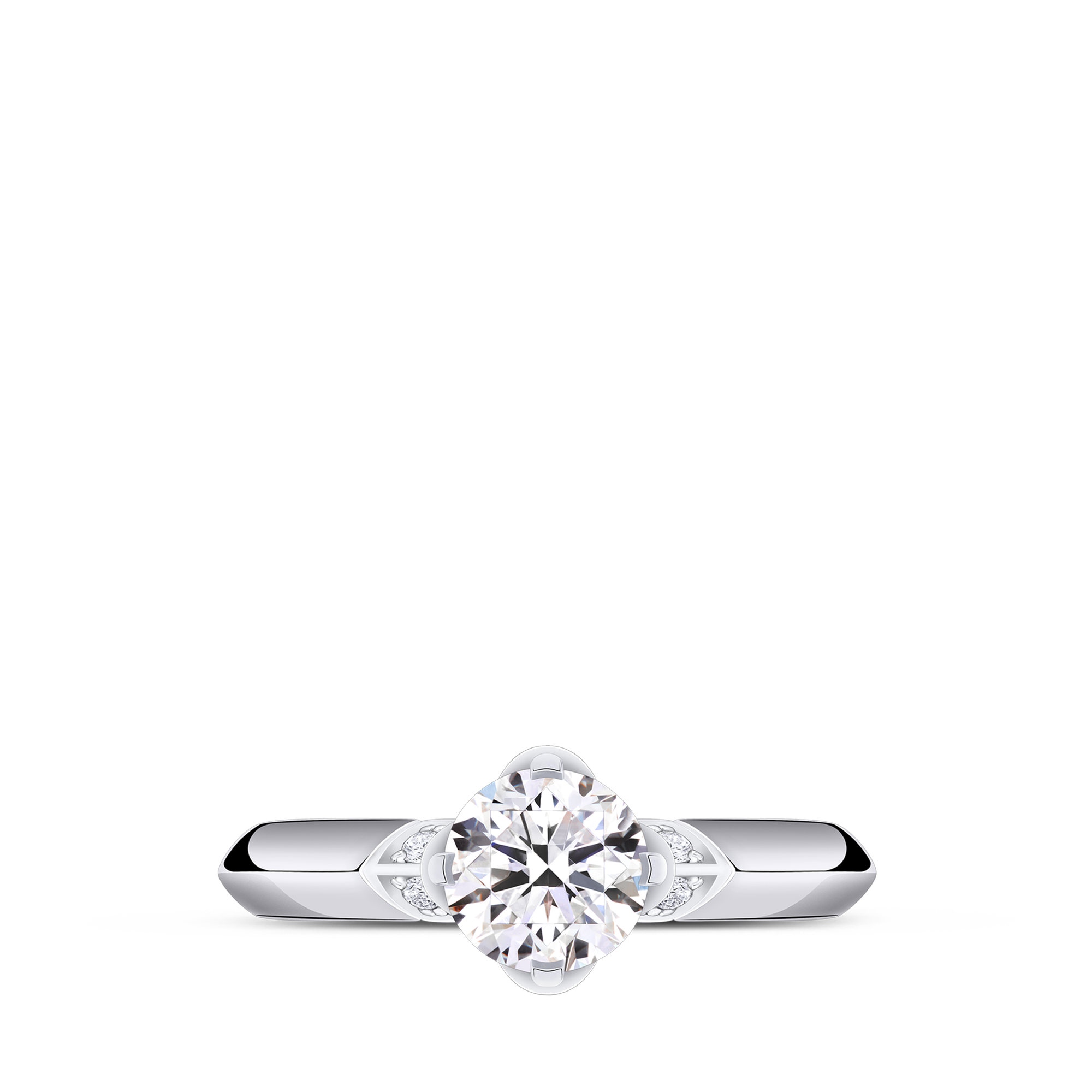 Solitario LV Diamonds, diamante taglio brillante rotondo  Gioielli Collezioni LV Diamonds | LOUIS VUITTON (Zoom prodotto)