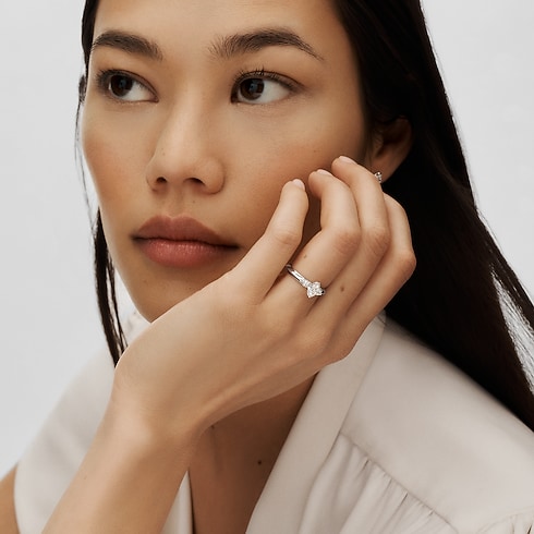 Solitario LV Diamonds, diamante taglio LV Monogram Star Gioielli Collezioni LV Diamonds | LOUIS VUITTON (Zoom prodotto)