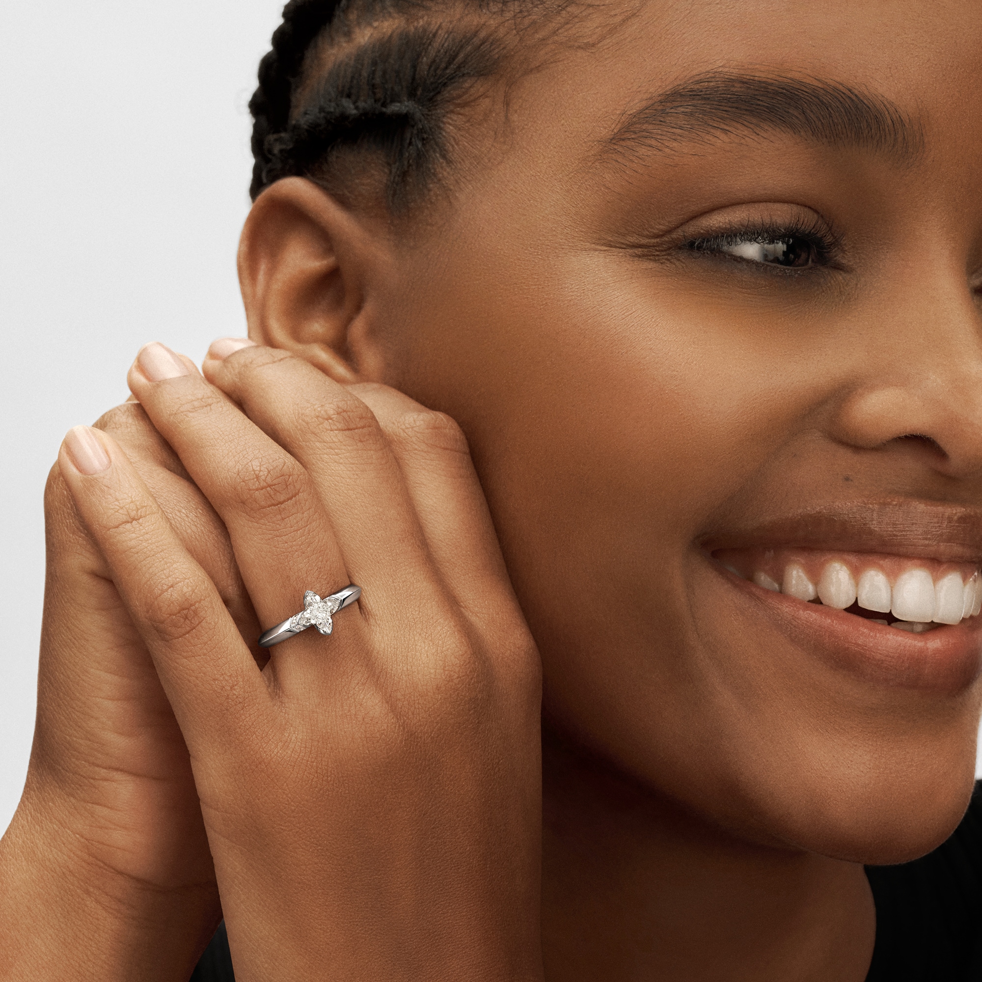 Solitario LV Diamonds, diamante taglio LV Monogram Star  Gioielli Collezioni LV Diamonds | LOUIS VUITTON (Zoom prodotto)