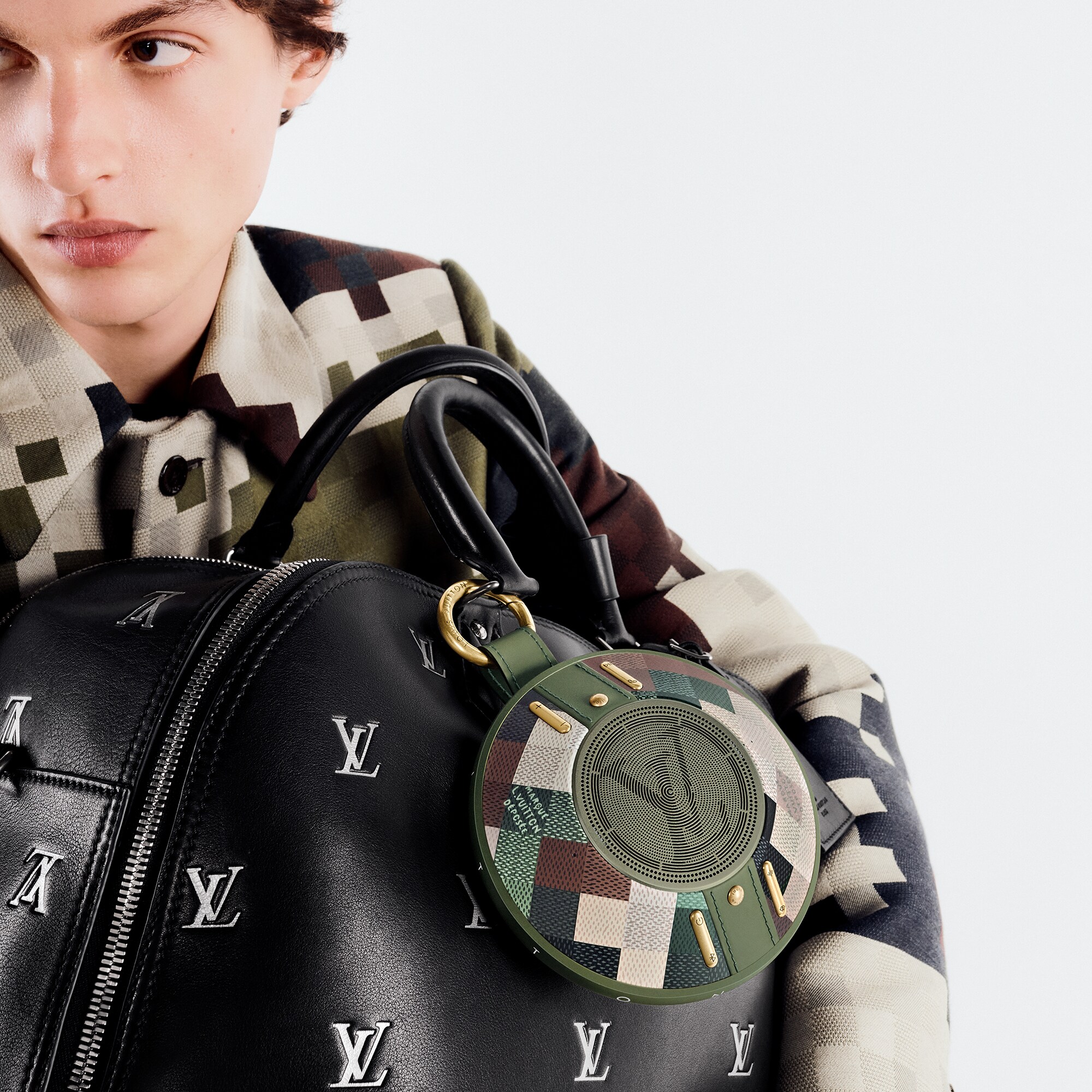 Speaker LV Nanogram Damoflage  Les Extraordinaires Orologi Accessori High-Tech | LOUIS VUITTON (Zoom prodotto)