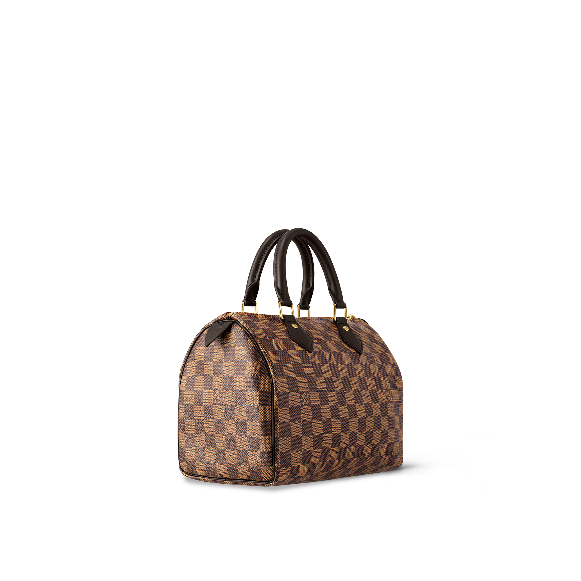 louis vuitton brown damier ebene speedy 25