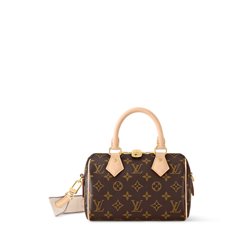 Speedy Bandoulière 20 Tela Monogram Regali Regali per Lei } | LOUIS VUITTON (Zoom prodotto)