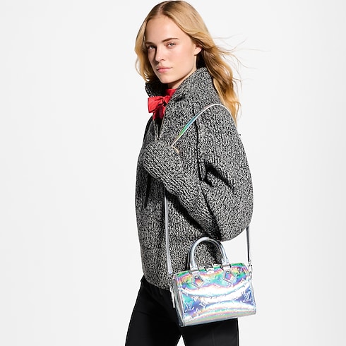 Speedy Bandoulière 20 Autres Toiles Monogram Donna Novità Donna } | LOUIS VUITTON (Zoom prodotto)
