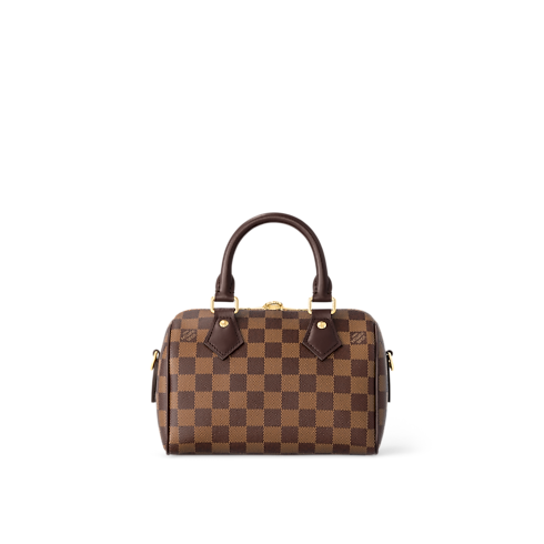 Speedy Bandoulière 20 Tela Damier Ébène Borse e Piccola Pelletteria Borse da Donna Icone LV | LOUIS VUITTON (Zoom prodotto)