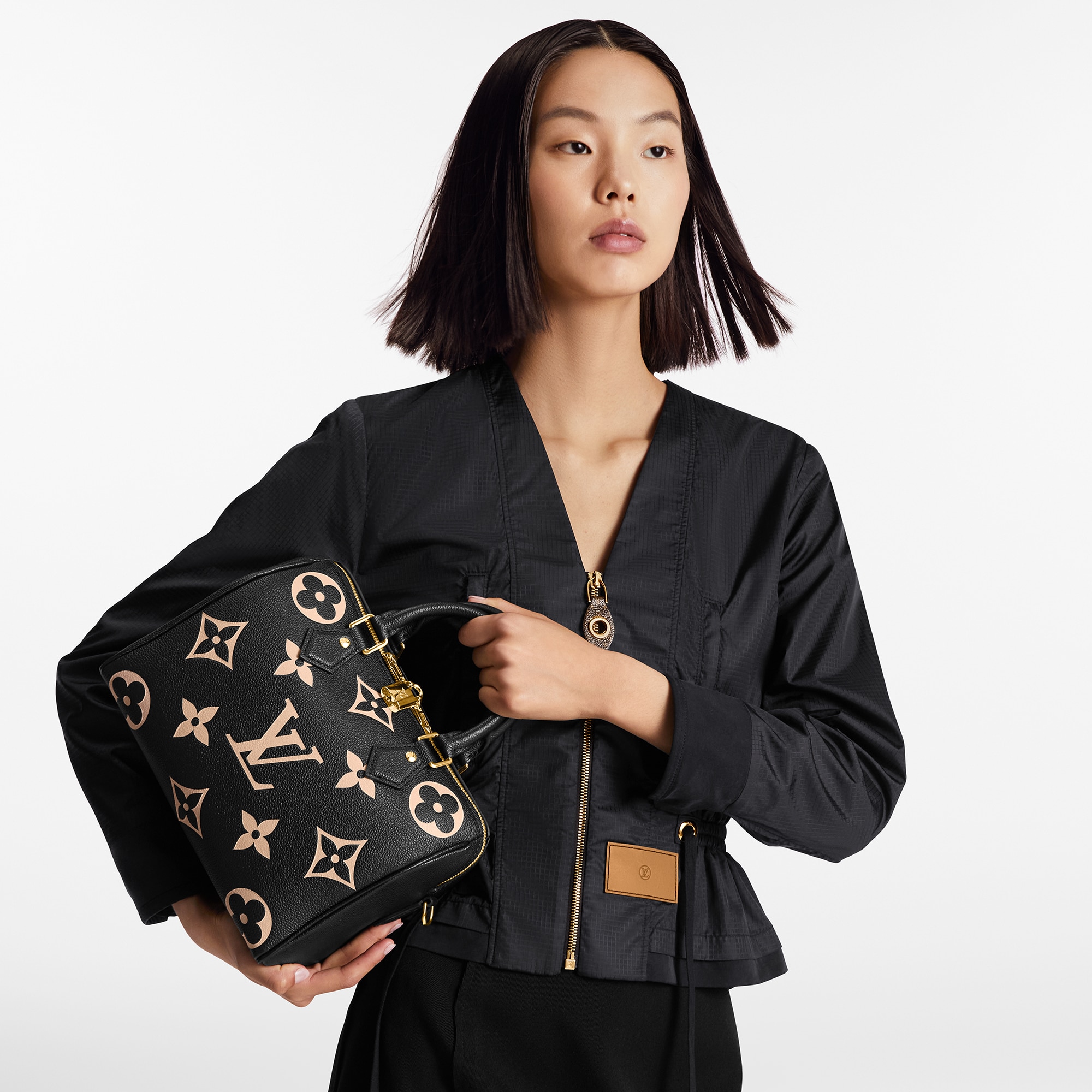 Speedy Bandoulière 25 Pelle Empreinte Monogram Bicolor Donna Borse da Donna Borse da donna | LOUIS VUITTON (Zoom prodotto)