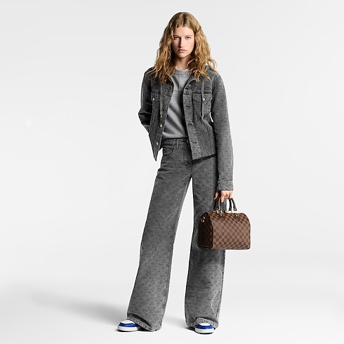 Speedy Bandoulière 25 Tela Damier Ébène Donna Borse da Donna Borse da donna | LOUIS VUITTON (Zoom prodotto)