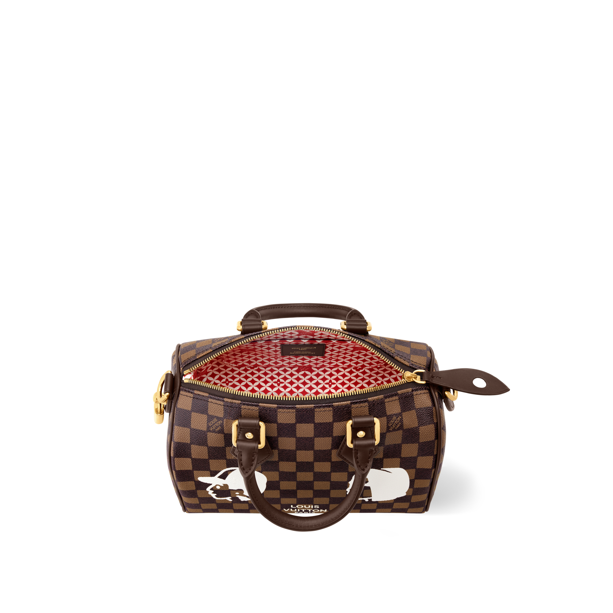 Speedy Bandoulière 25 Tela Damier Ébène Borse e Piccola Pelletteria Borse da Uomo Novità | LOUIS VUITTON (Zoom prodotto)