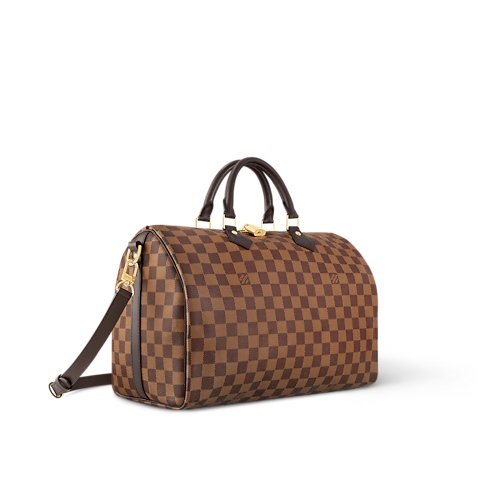 Speedy Bandoulière 35 Tela Damier Ébène Donna Borse da Donna Borse da donna | LOUIS VUITTON (Zoom prodotto)