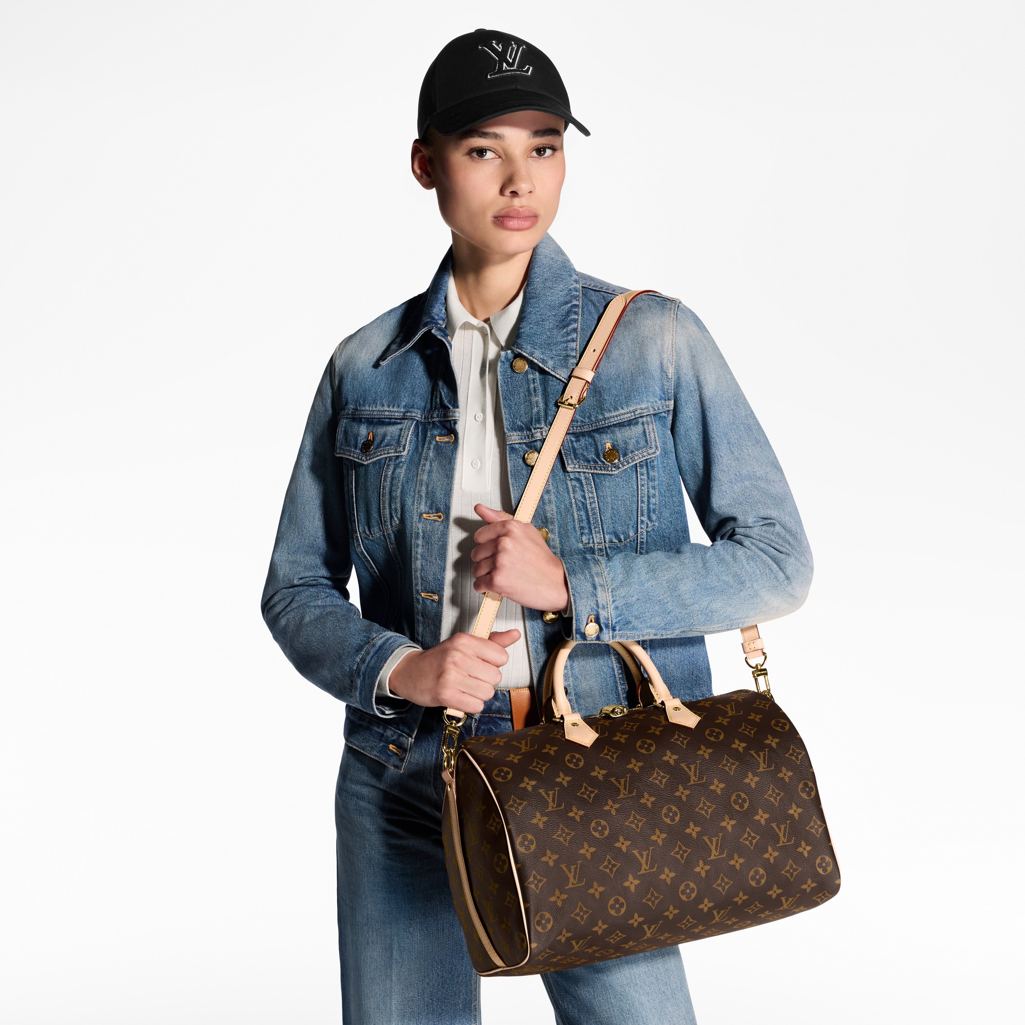 Speedy Bandoulière 35 Mon Monogram Tela Monogram Regali Personalizzazione Personalizzazione Borse e Piccola Pelletteria Louis Vuitton | LOUIS VUITTON (Zoom prodotto)