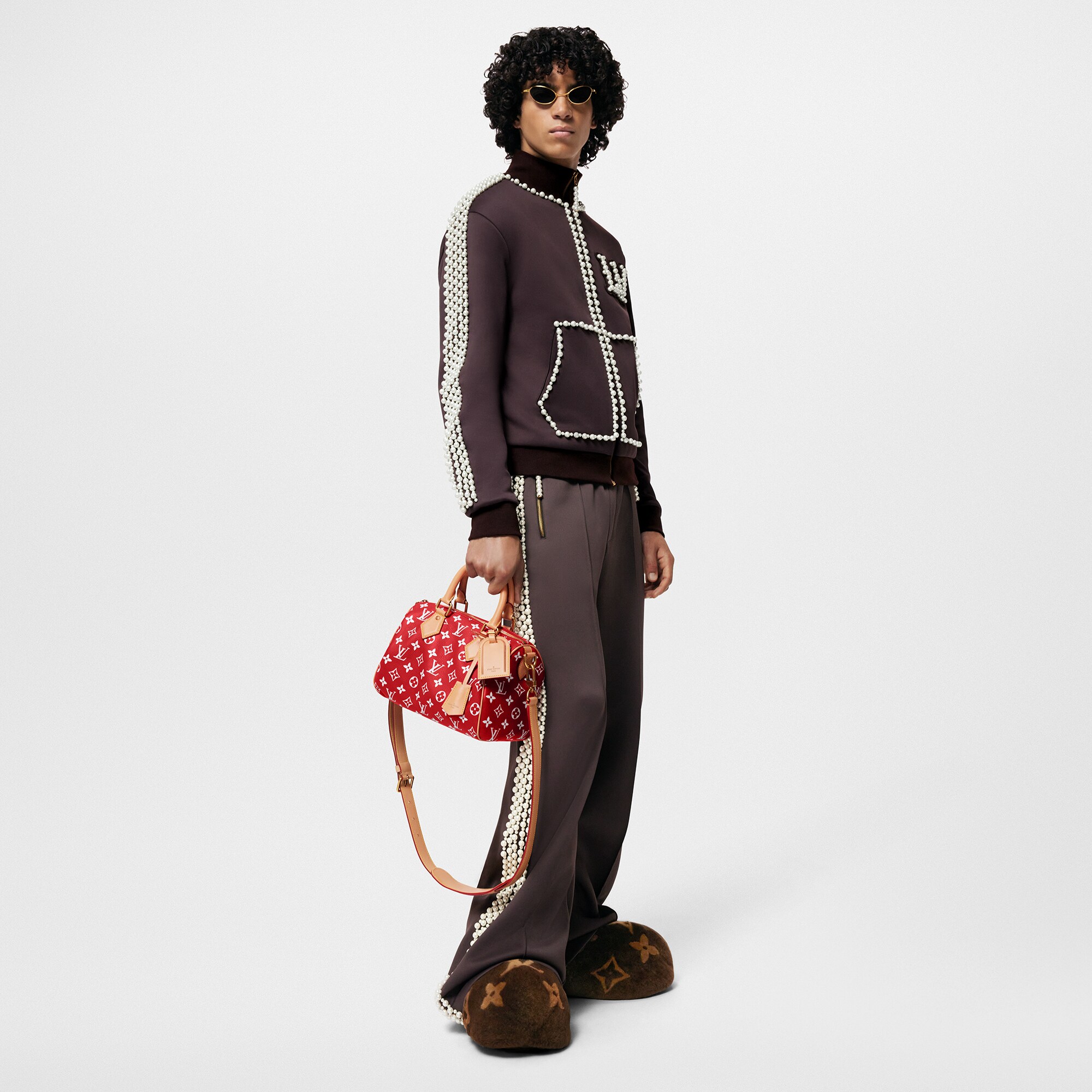 Speedy P9 Bandoulière 25 Autres Cuirs Monogram Les Extraordinaires Articoli di pelletteria e viaggio Speedy P9 | LOUIS VUITTON (Zoom prodotto)