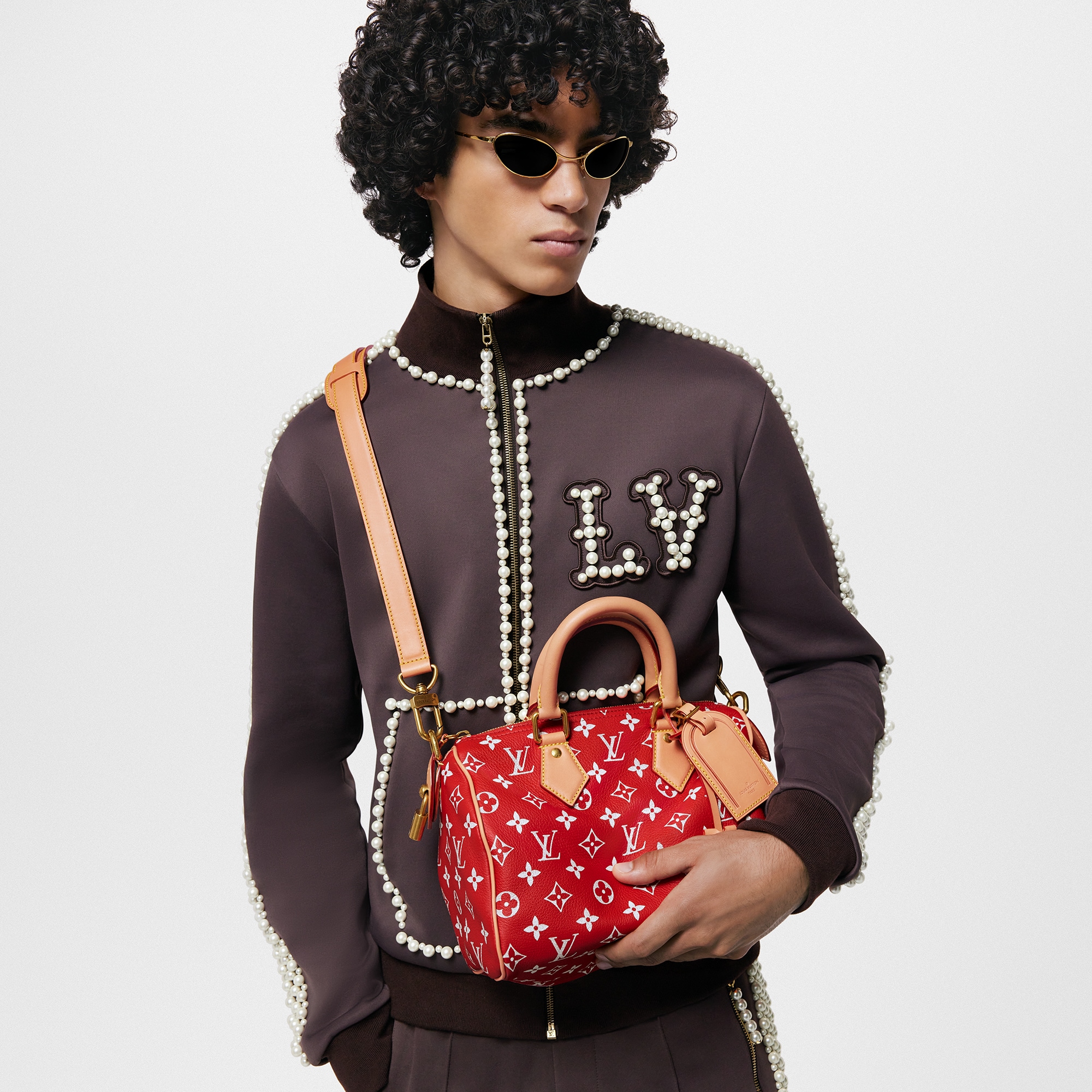 Speedy P9 Bandoulière 25 Autres Cuirs Monogram Les Extraordinaires Articoli di pelletteria e viaggio Speedy P9 | LOUIS VUITTON (Zoom prodotto)